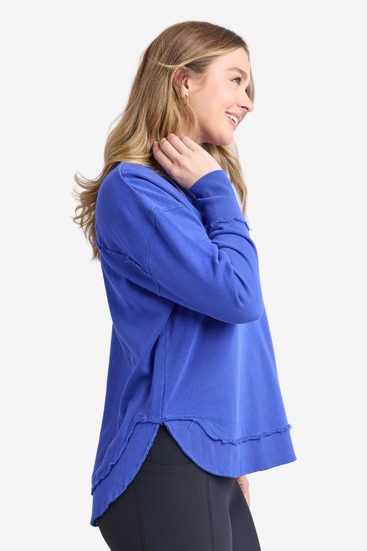 FOXWOOD SIMPLIFIED CREW - DAZZLING BLUE - THE VOGUE STORE