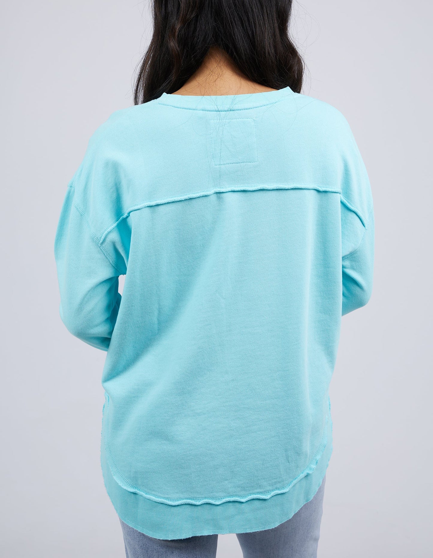 FOXWOOD SIMPLIFIED CREW - LIGHT BLUE - THE VOGUE STORE