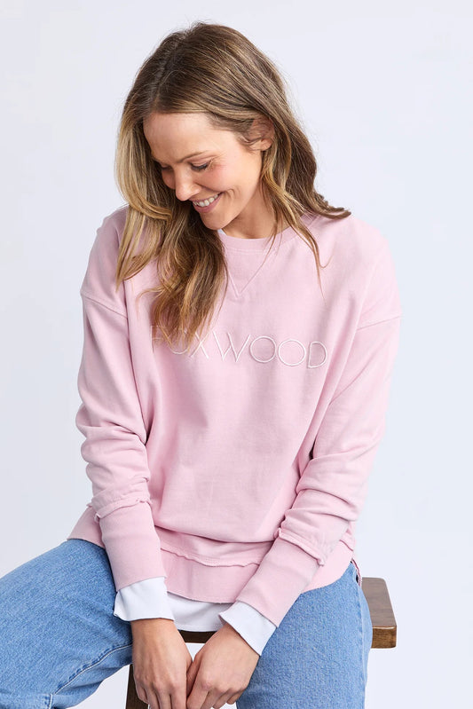 FOXWOOD SIMPLIFIED CREW - BLOSSOM - THE VOGUE STORE