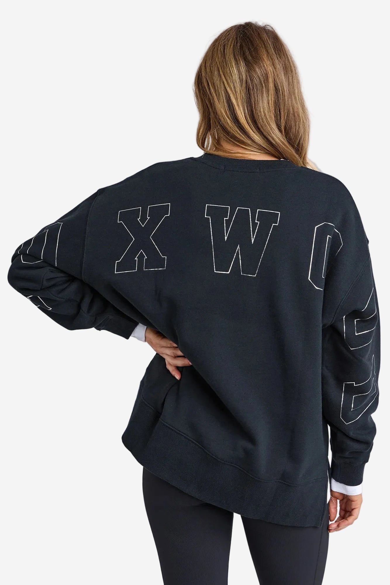 FOXWOOD INTERVAL CREW - METALLIC - THE VOGUE STORE