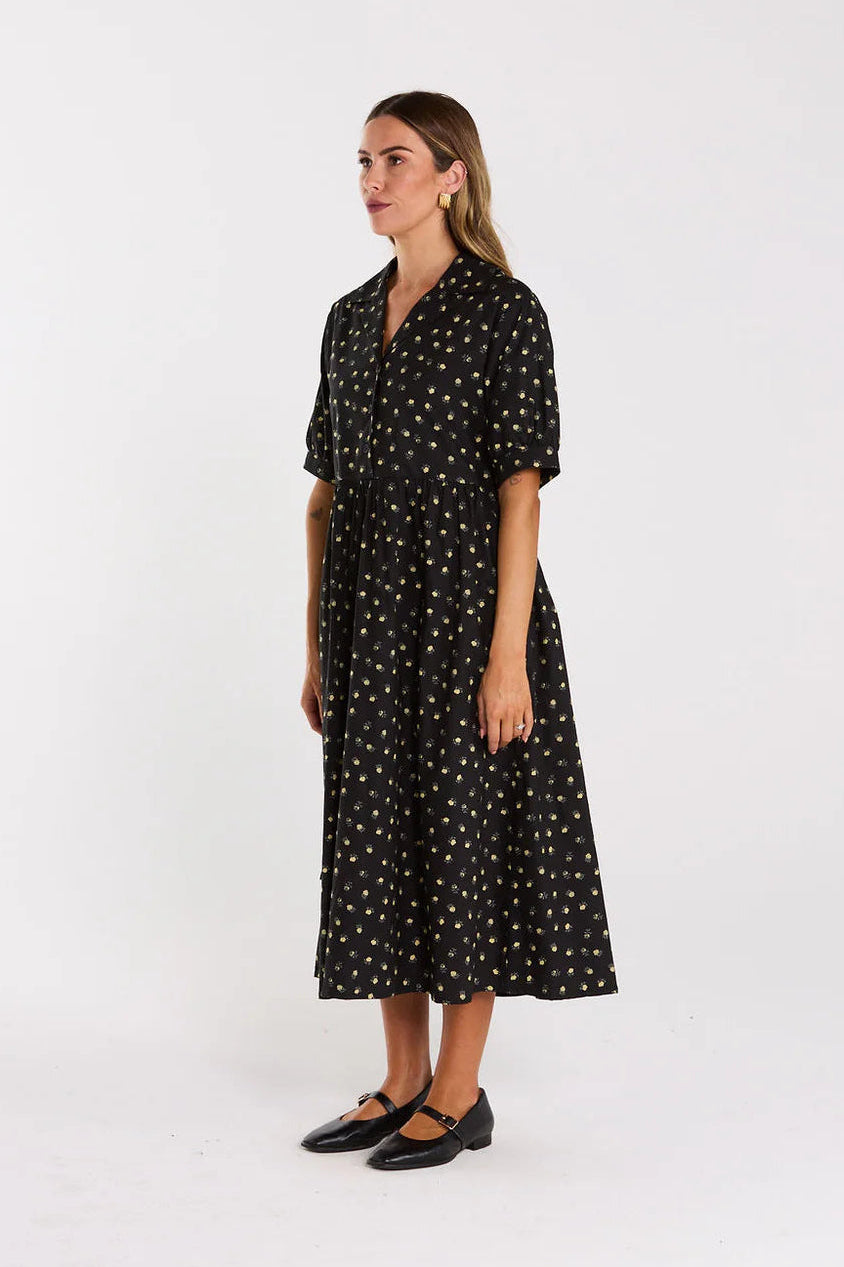 THING THING LUMIE DRESS - GOLDEN ROSE - THE VOGUE STORE