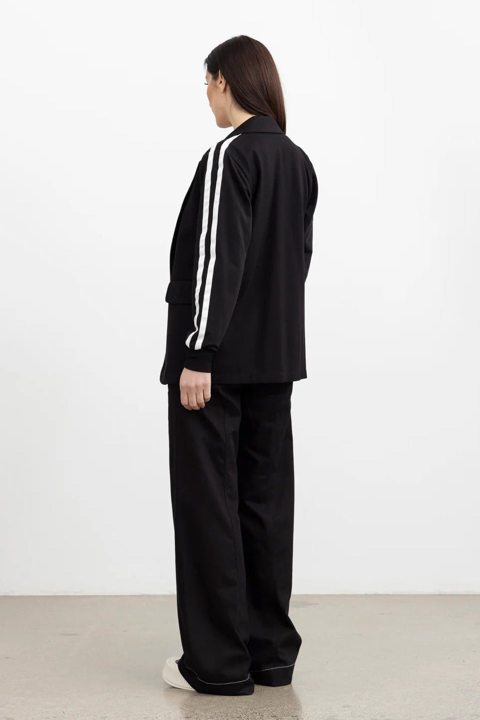STYLE X LAB REFLECTIVE REVEL JACKET - BLACK - THE VOGUE STORE