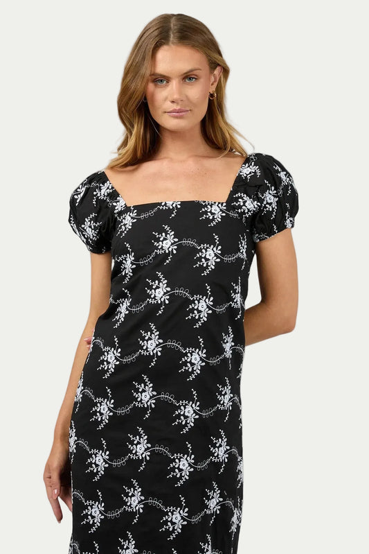 SILENT THEORY TASMAN MAXI DRESS  - THE VOGUE STORE