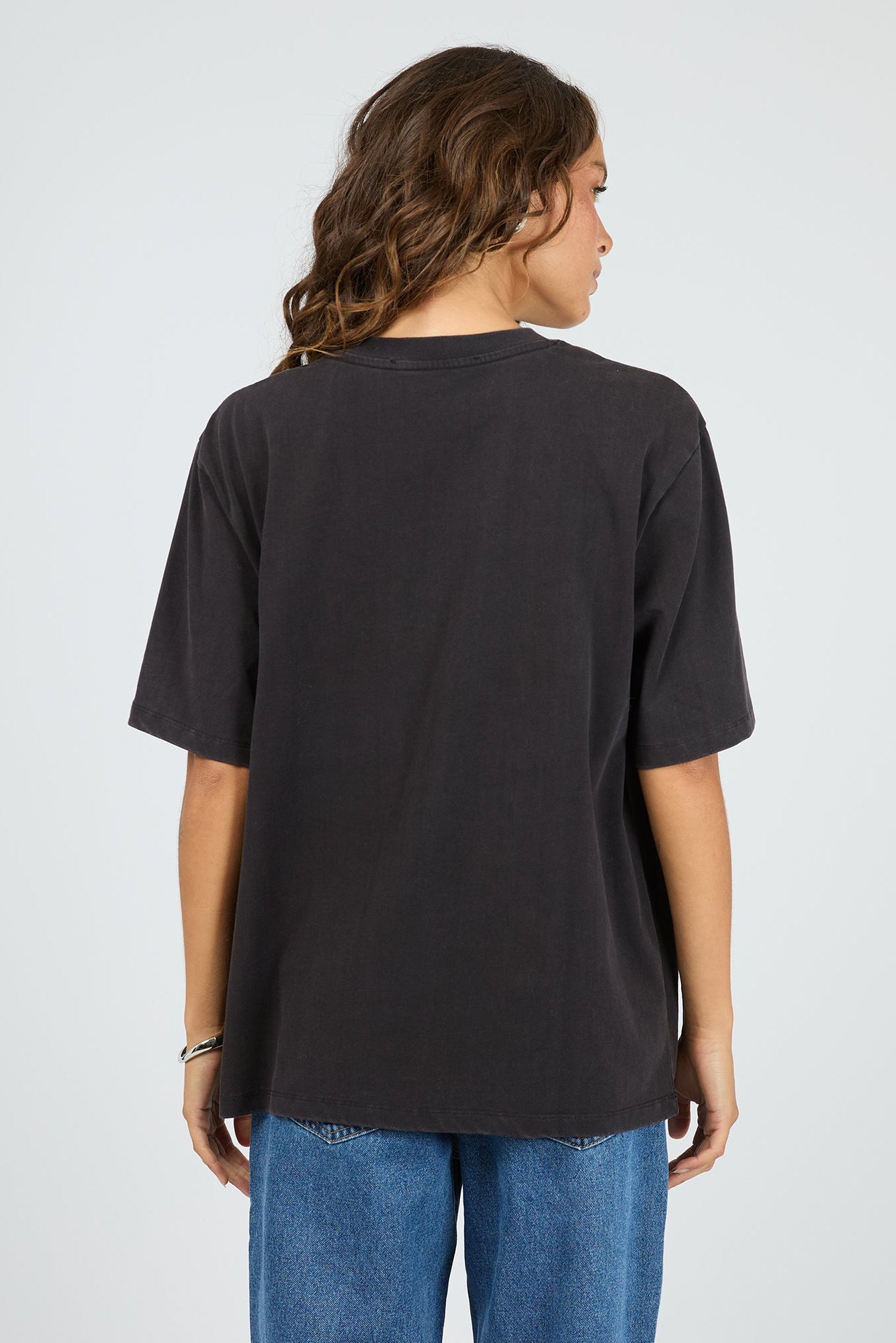 SILENT THEORY DYSTOPIA TEE - WASHED BLACK - THE VOGUE STORE