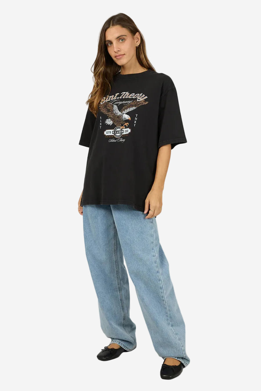 SILENT THEORY LEGACY TEE -WASHED BLACK - THE VOGUE STORE