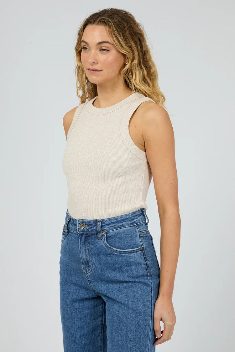 SILENT THEORY PIA TANK - OAT - THE VOGUE STORE