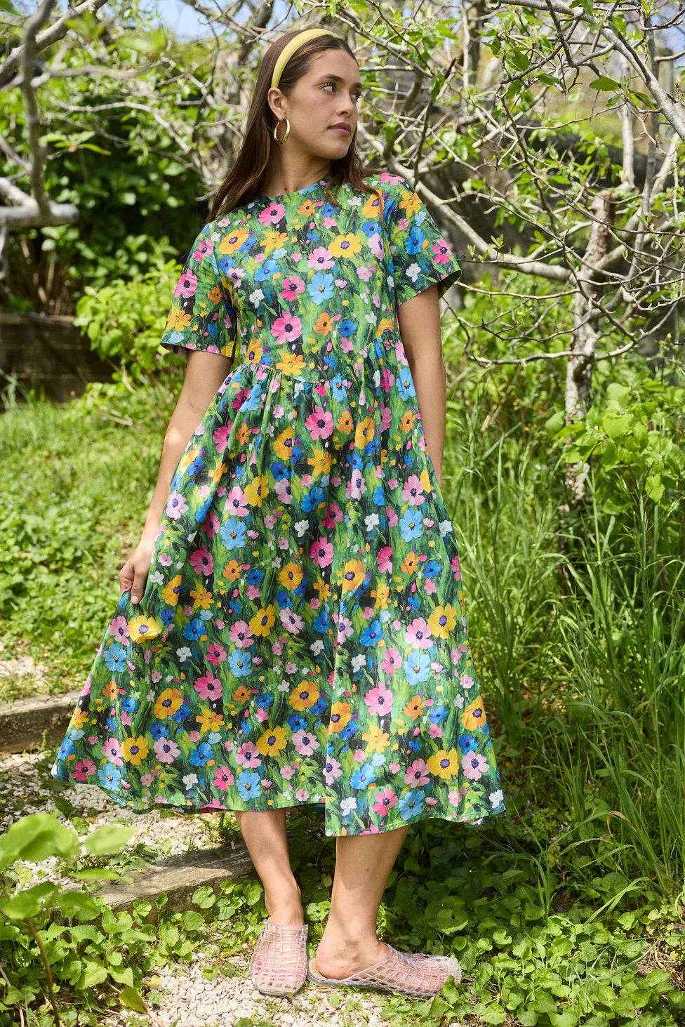 THING THING LUCETTE DRESS - FLORABURST - THE VOGUE STORE