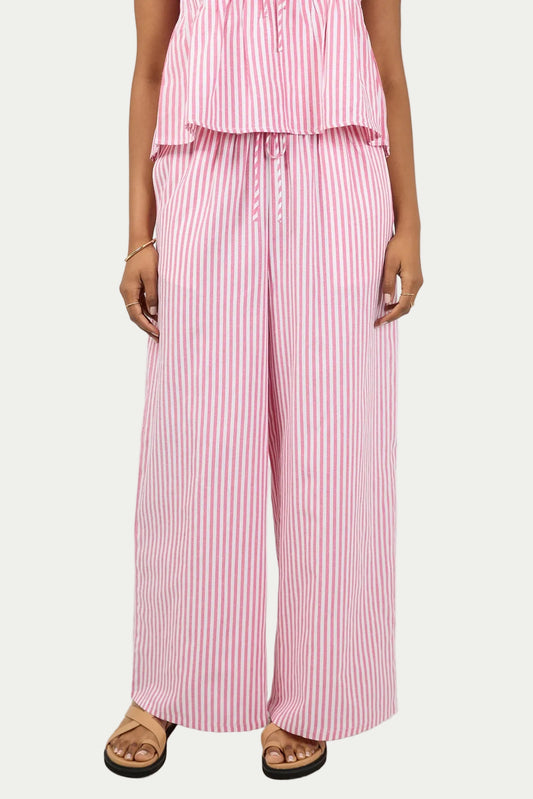 ALL ABOUT EVE FRANCA STRIPE PANT - THE VOGUE STORE 