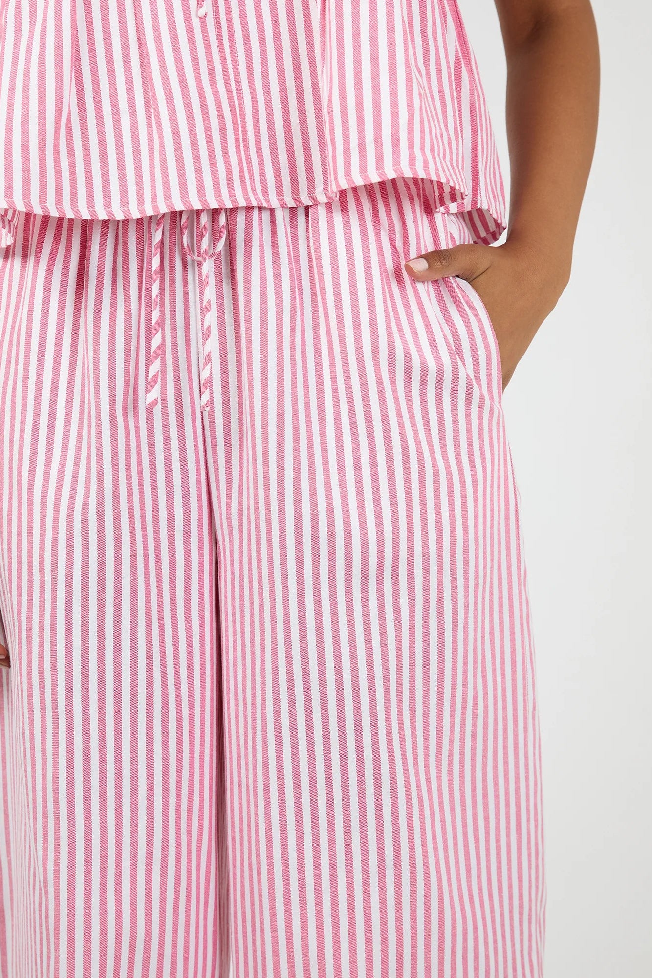 ALL ABOUT EVE FRANCA STRIPE PANT - THE VOGUE STORE 
