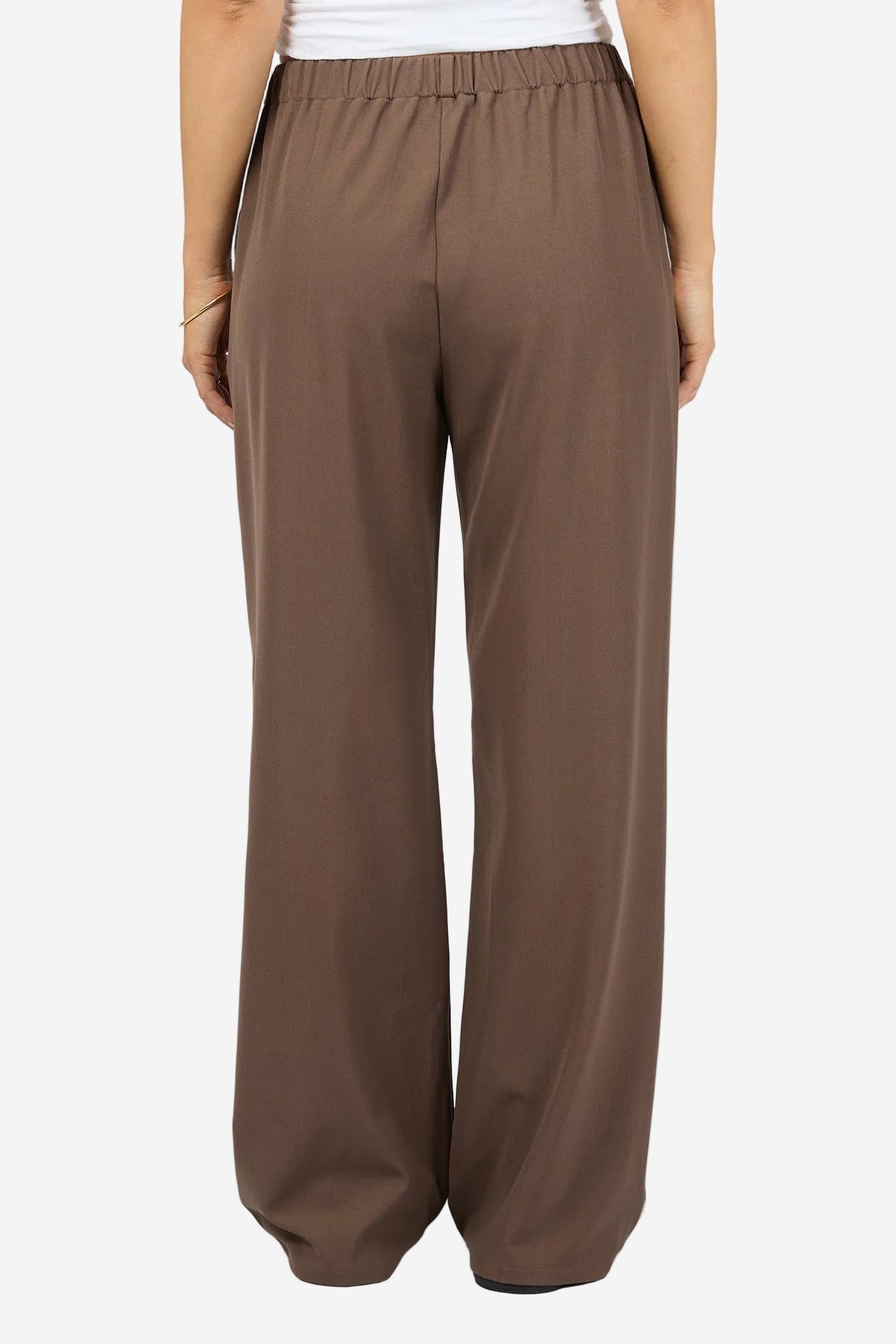 ALL ABOUT EVE LINA PANT - COFFEE - THE VOGUE STORE