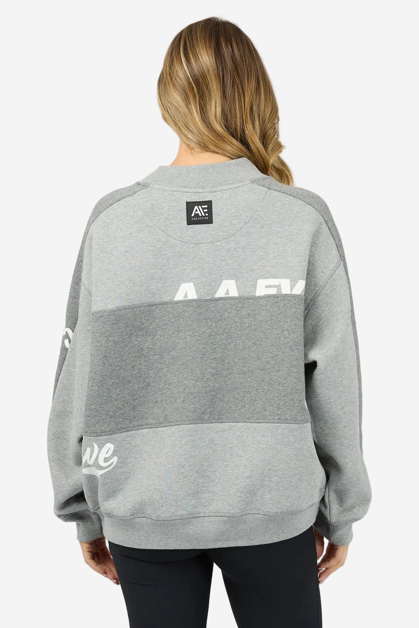 ALL ABOUT EVE KYOTO VINATGE PANEL CREW - GREY MARLE - THE VOGUE STORE