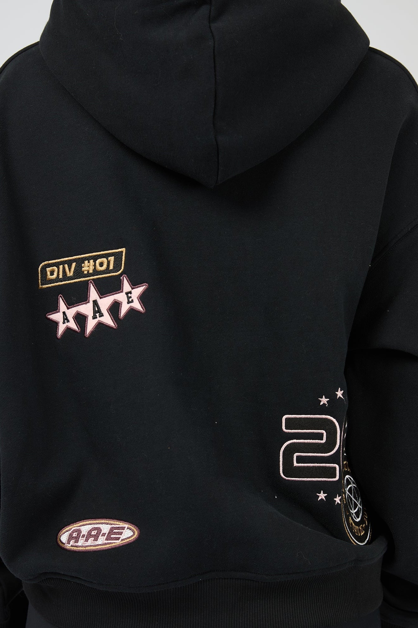 ALL ABOUT EVE ELITE BOX HOODIE - BLACK - THE VOGUE STORE