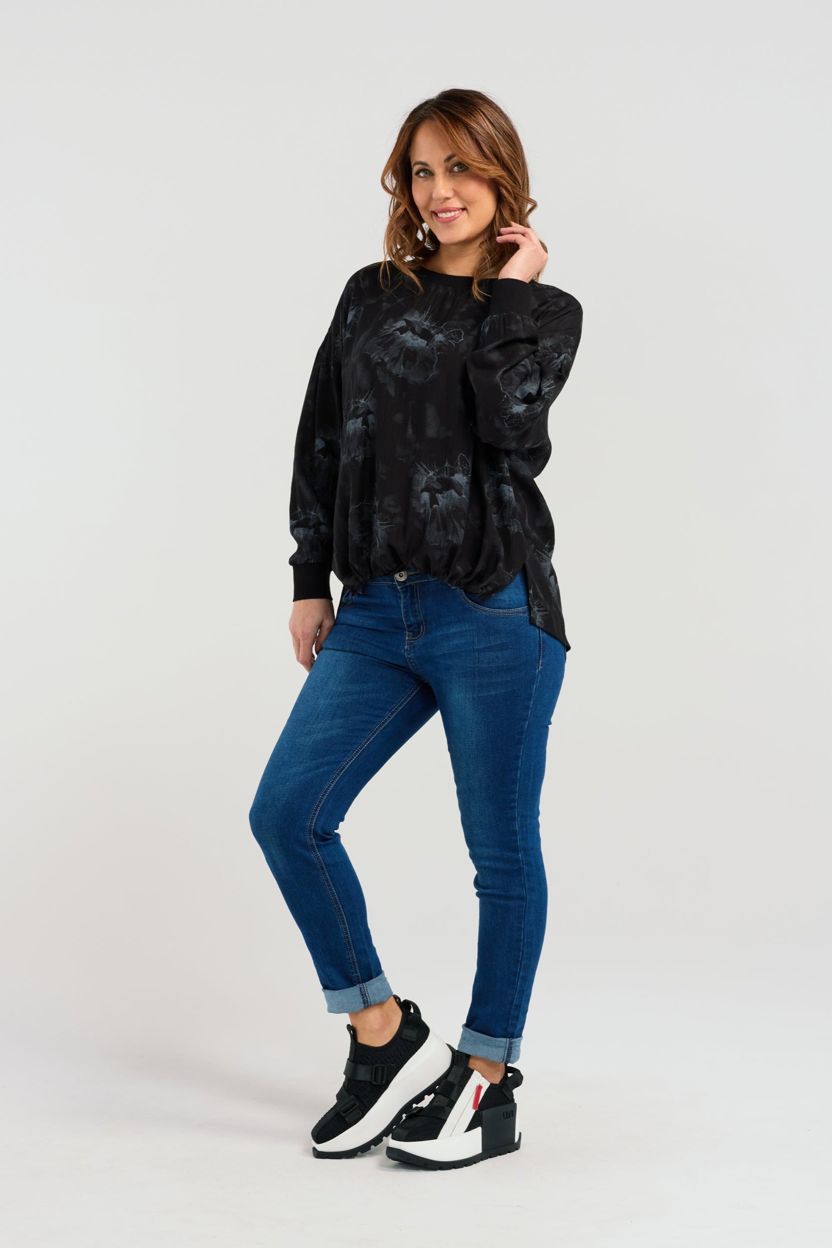 SEDUCE ISLA TOP - SHADOW GARDEN - THE VOGUE STORE