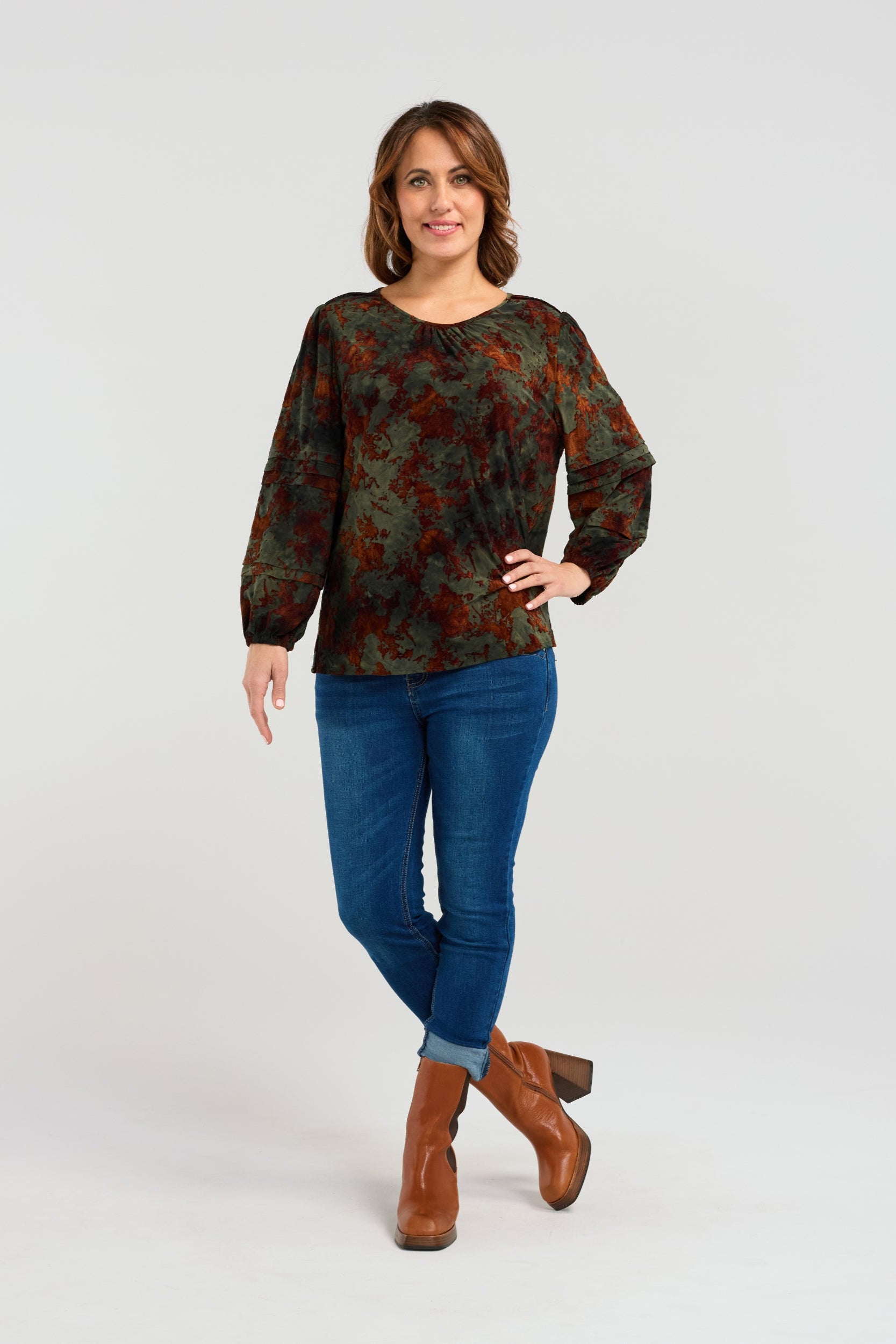 SEDUCE FLENDURA TOP - RUSTIC - THE VOGUE 