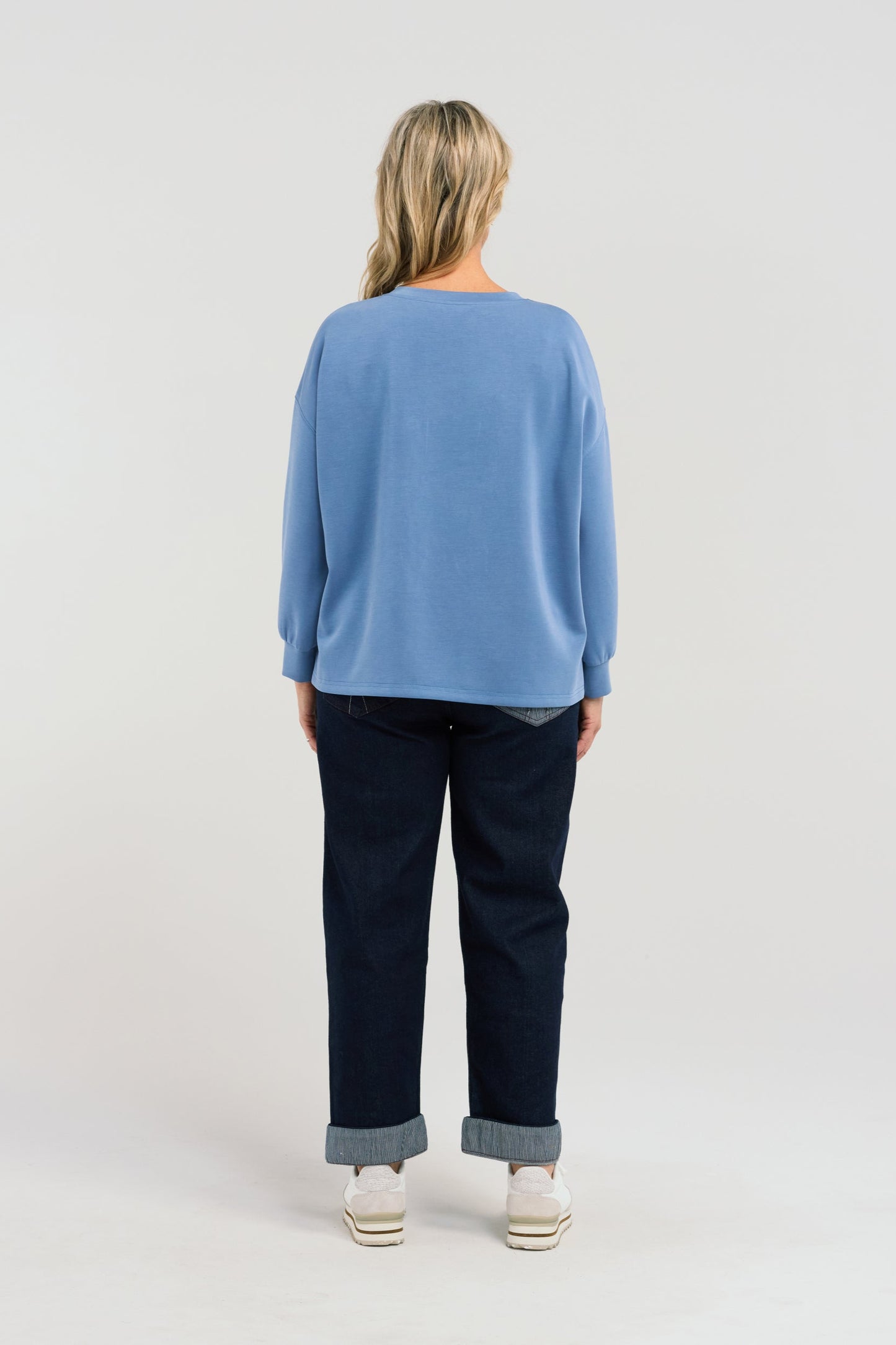 SEDUCE VERONA SWEAT - BLUE - THE VOGUE STORE