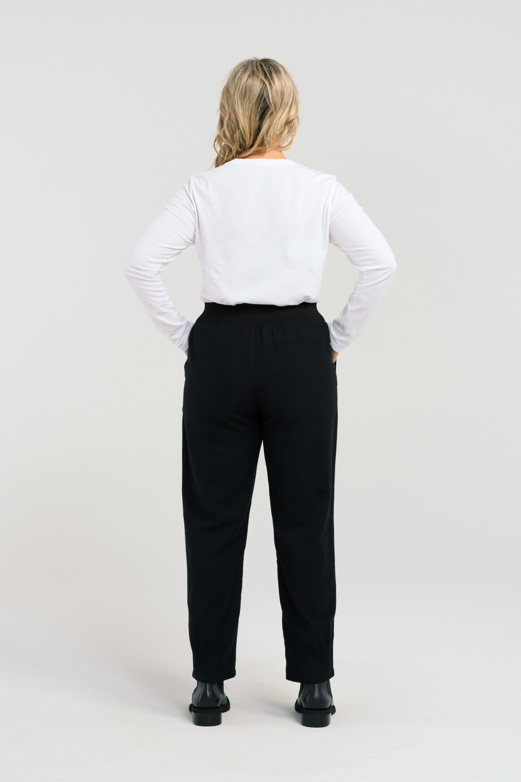 SEDUCE PARKER PANT - BLACK - THE VOGUE STORE