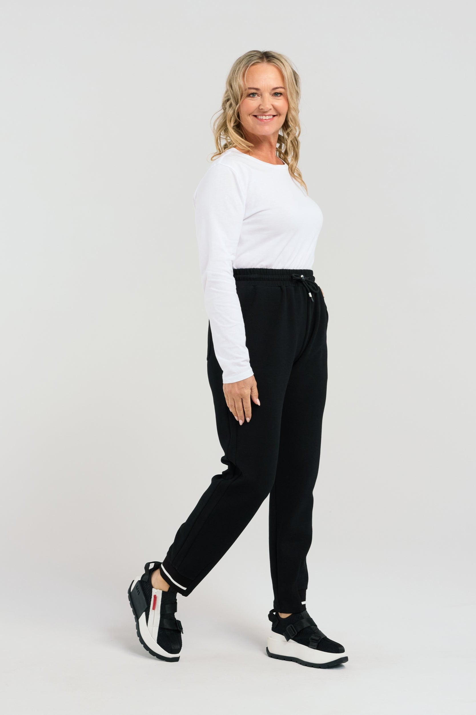 SEDUCE VICTORIA PANT - BLACK - THE VOGUE STORE