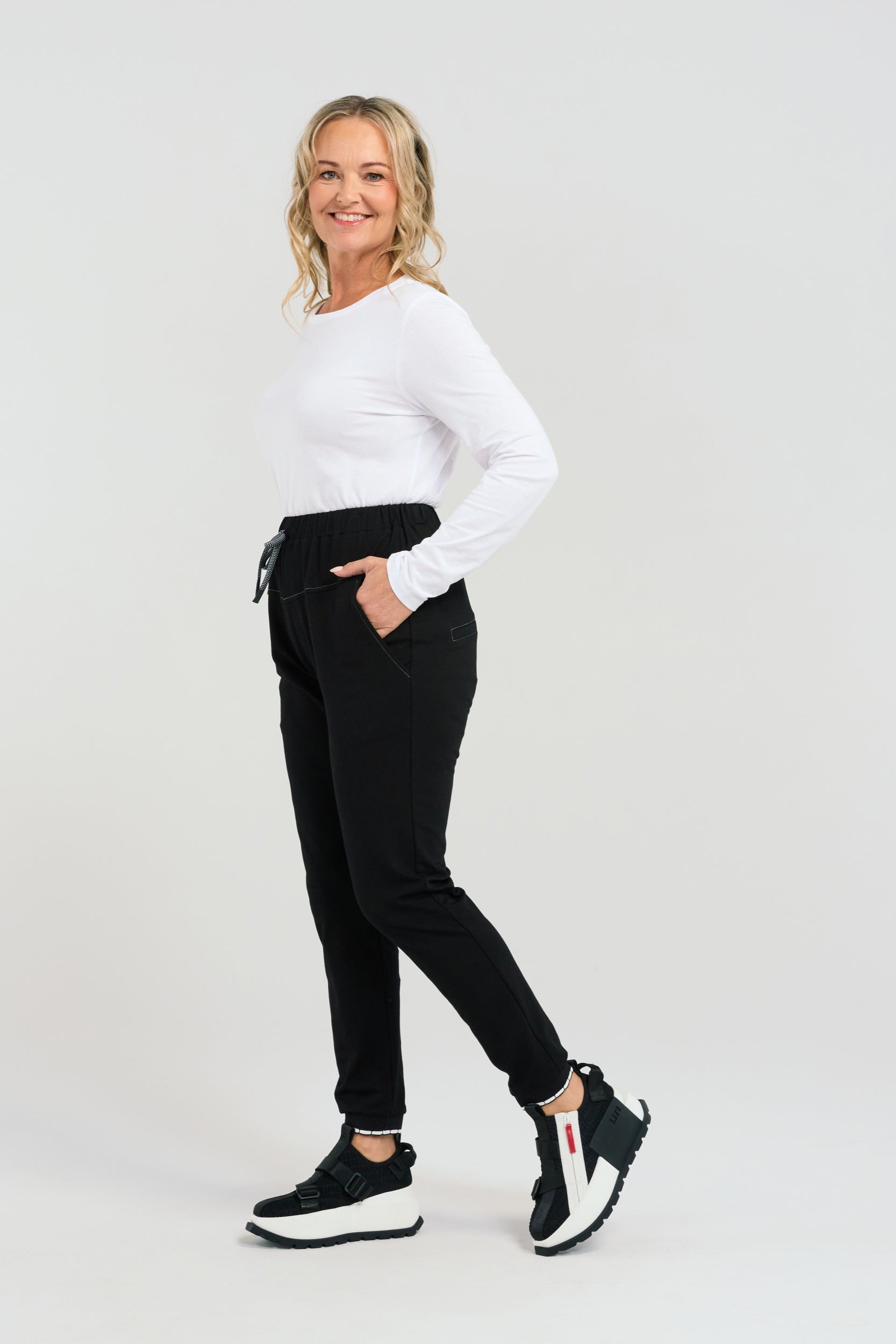 SEDUCE SUNDAY PANT - BLACK - THE VOGUE STORE