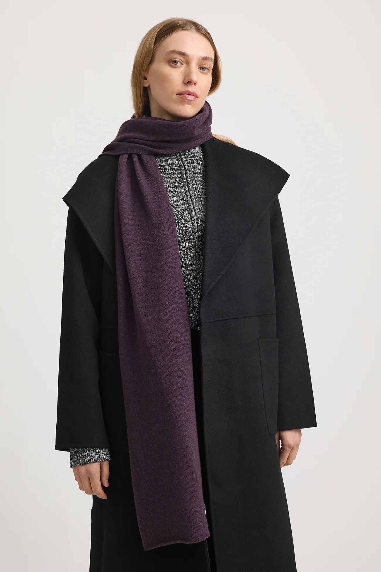 TOORALLIE WOOL SCARF - SUMAK - THE VOGUE STORE