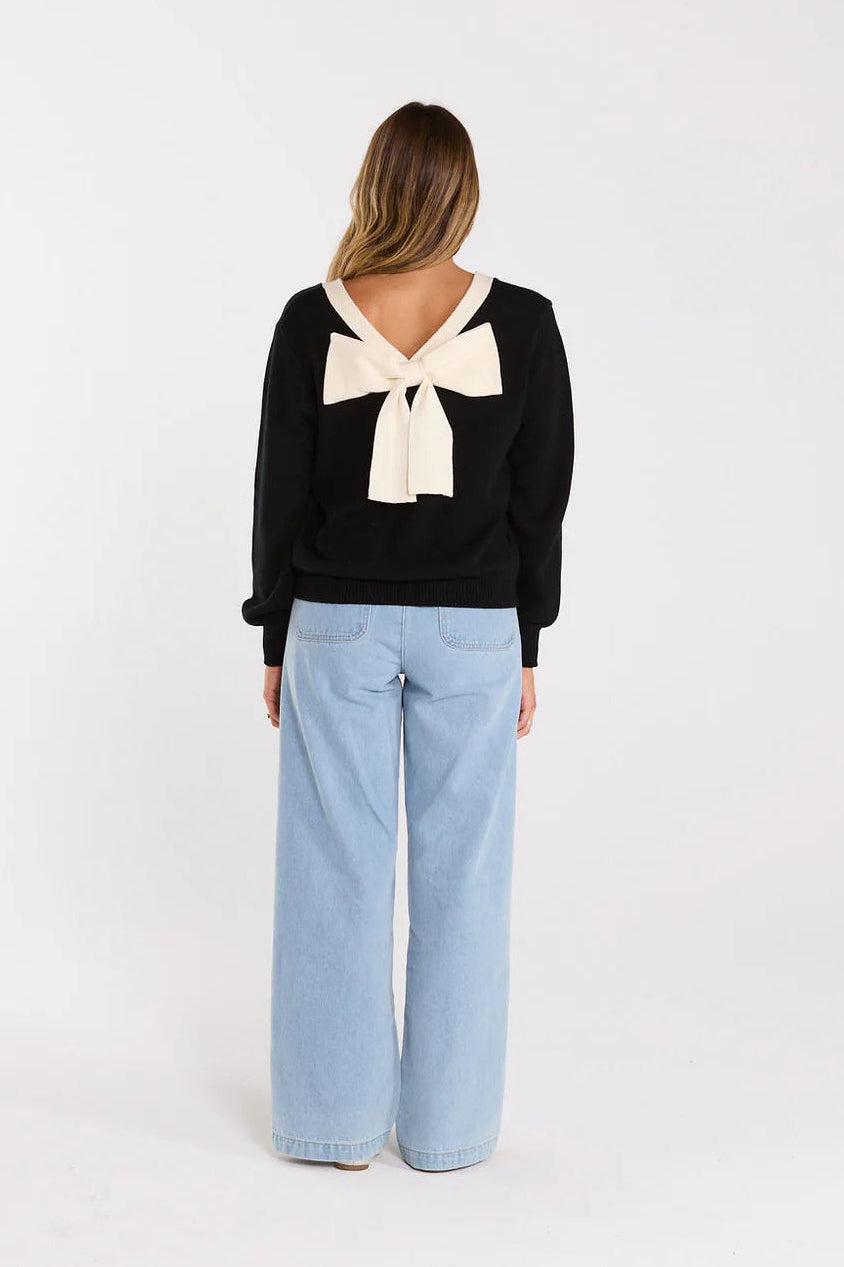 THING THING ARMOUR CARDIGAN - BLACK - THE VOGUE STORE