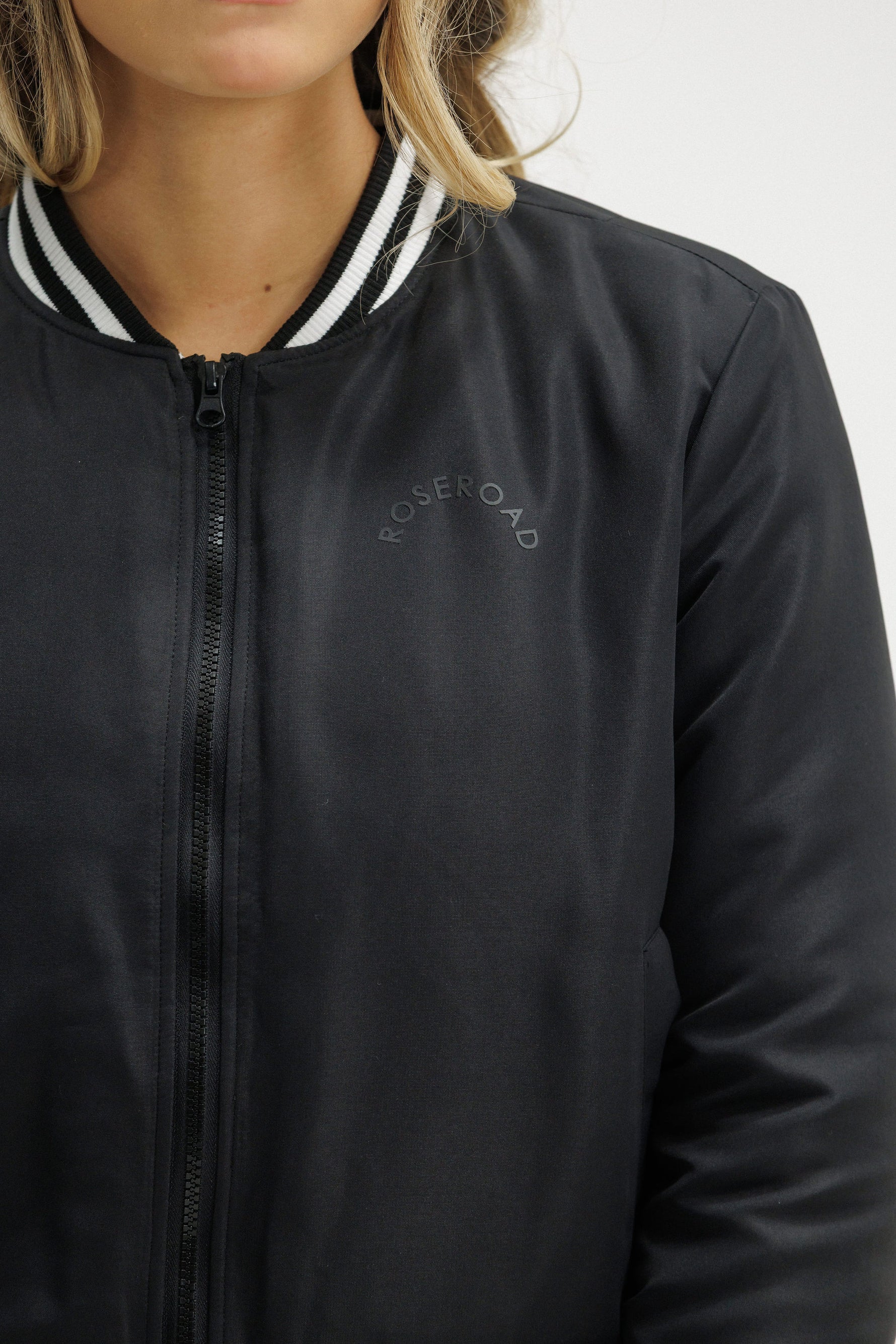 ROSE ROAD DAVIS JACKET - BLACK - THE VOGUE STORE