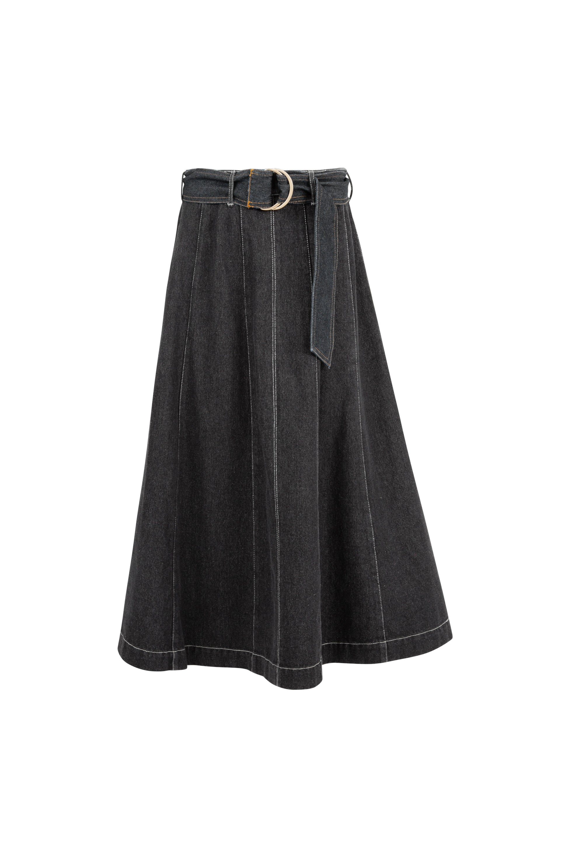 COOPER SAY IT WITH FLARE SKIRT - BLACK - THE VOGUE STORE