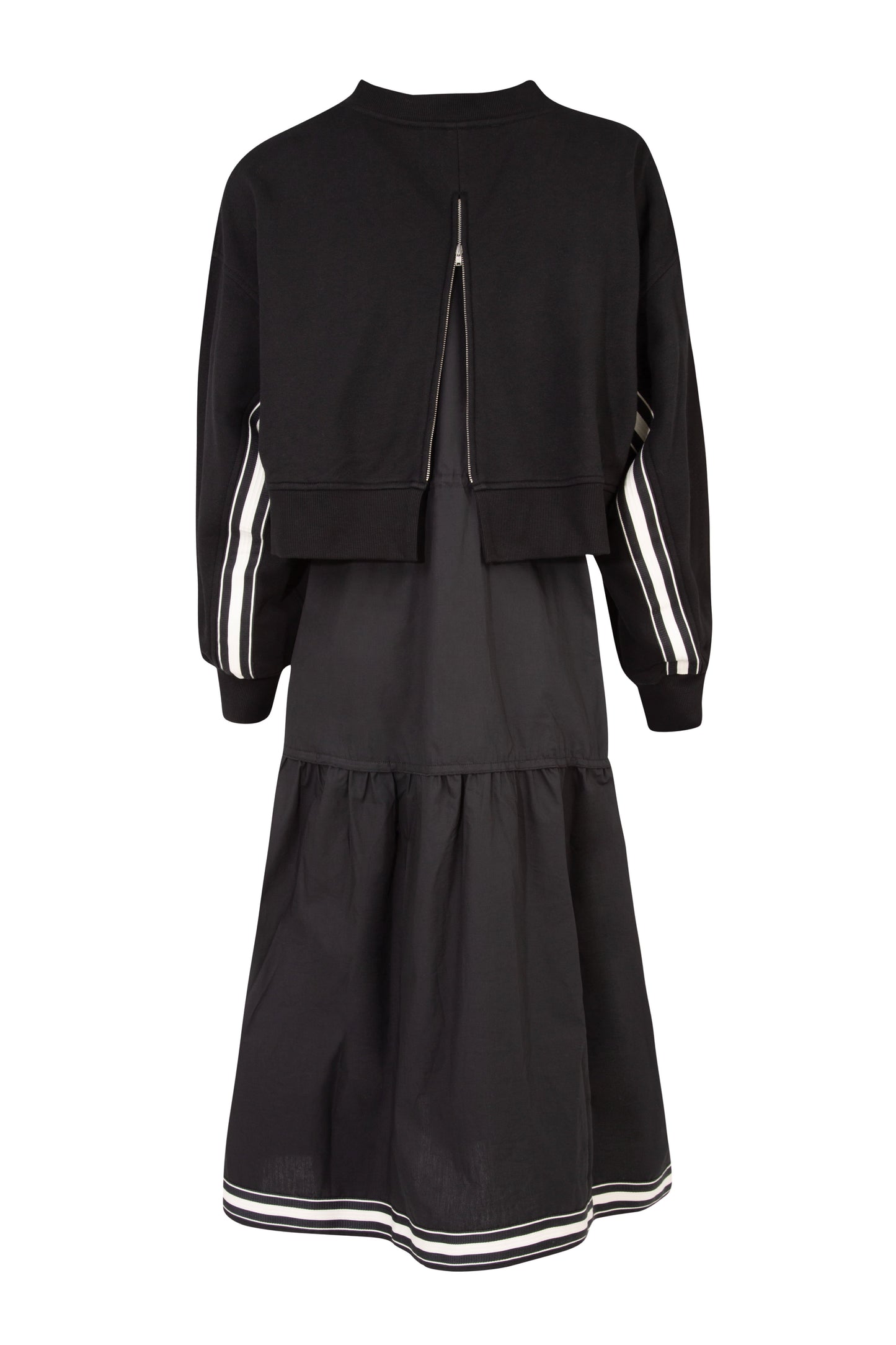 COOPER TWO OF A KIND DRESS - BLACK - THE VOGUE STORE