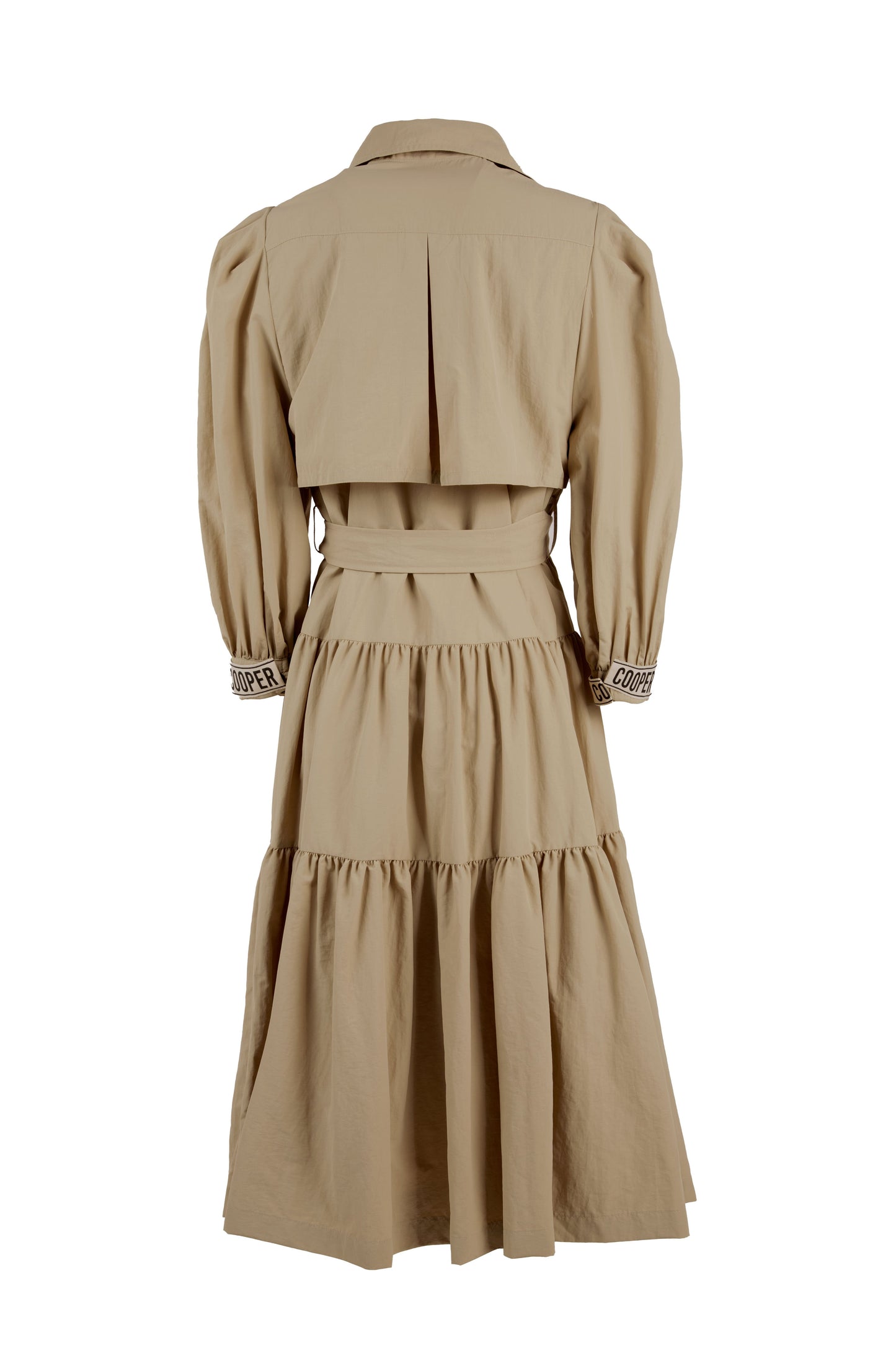 COOPER A NEW BEIGE BRIGADE TRENCH - THE VOGUE STORE