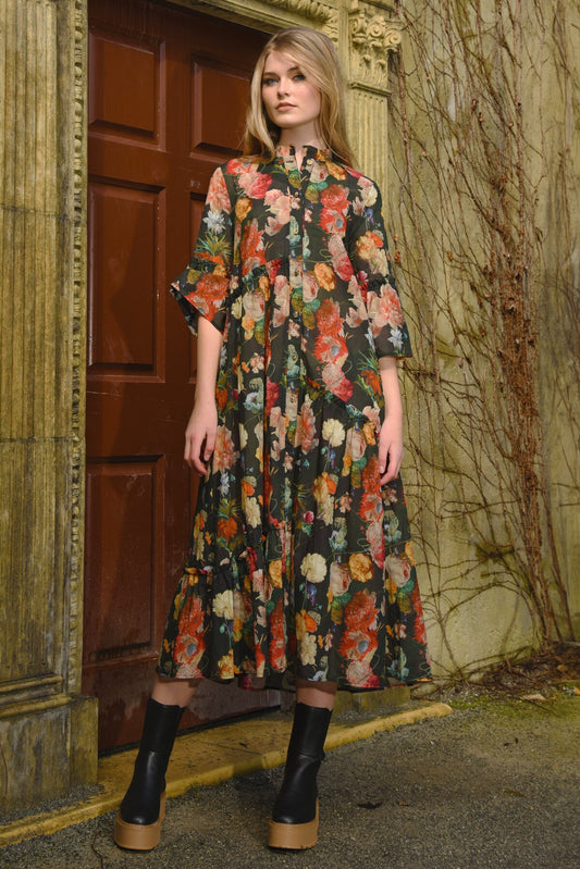 COOP BY YOUR SIDE DRESS - FLORAL - THE VOGUE STORE