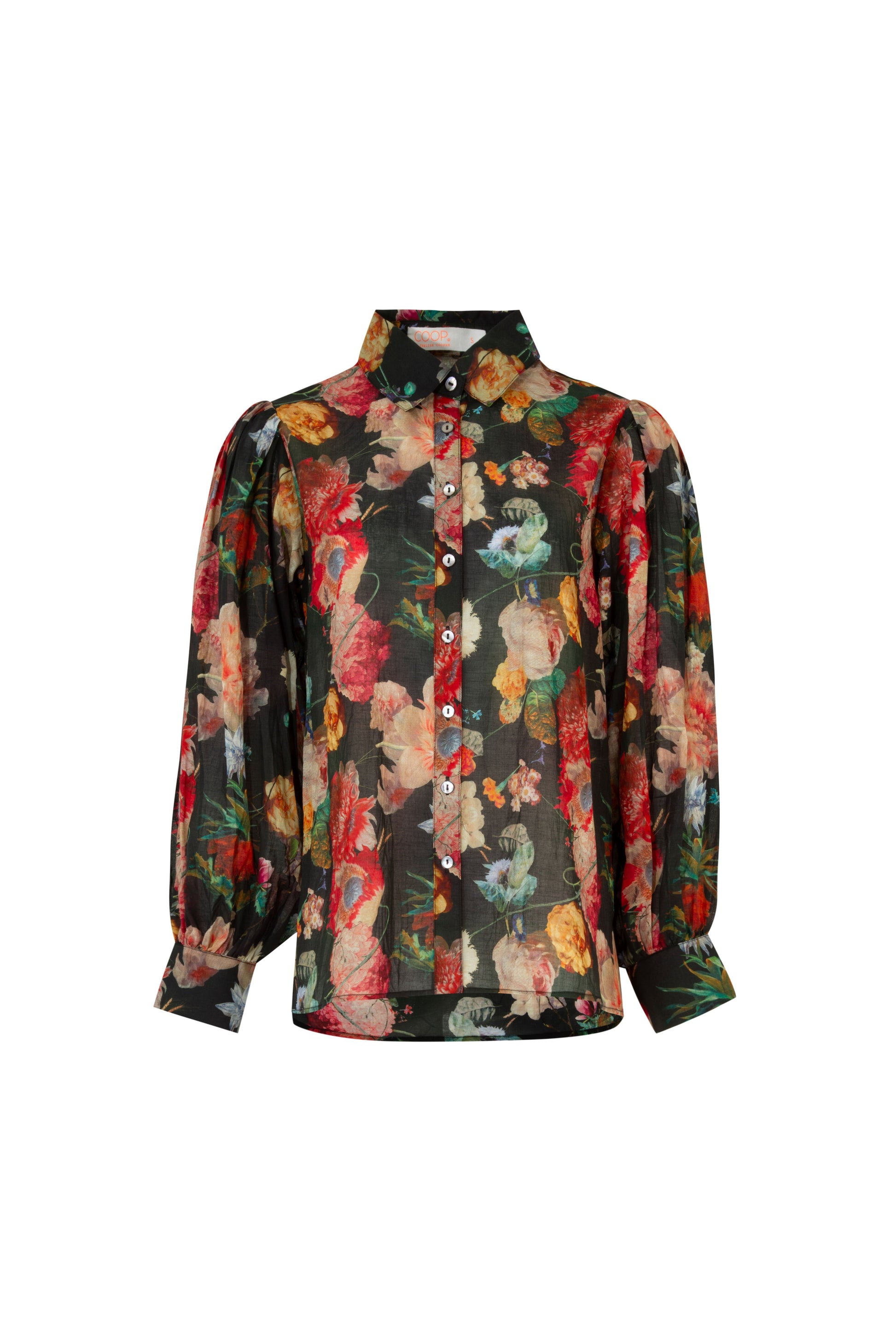 COOP AUTUMN SLEEVES BLOUSE - FLORAL - THE VOGUE STORE