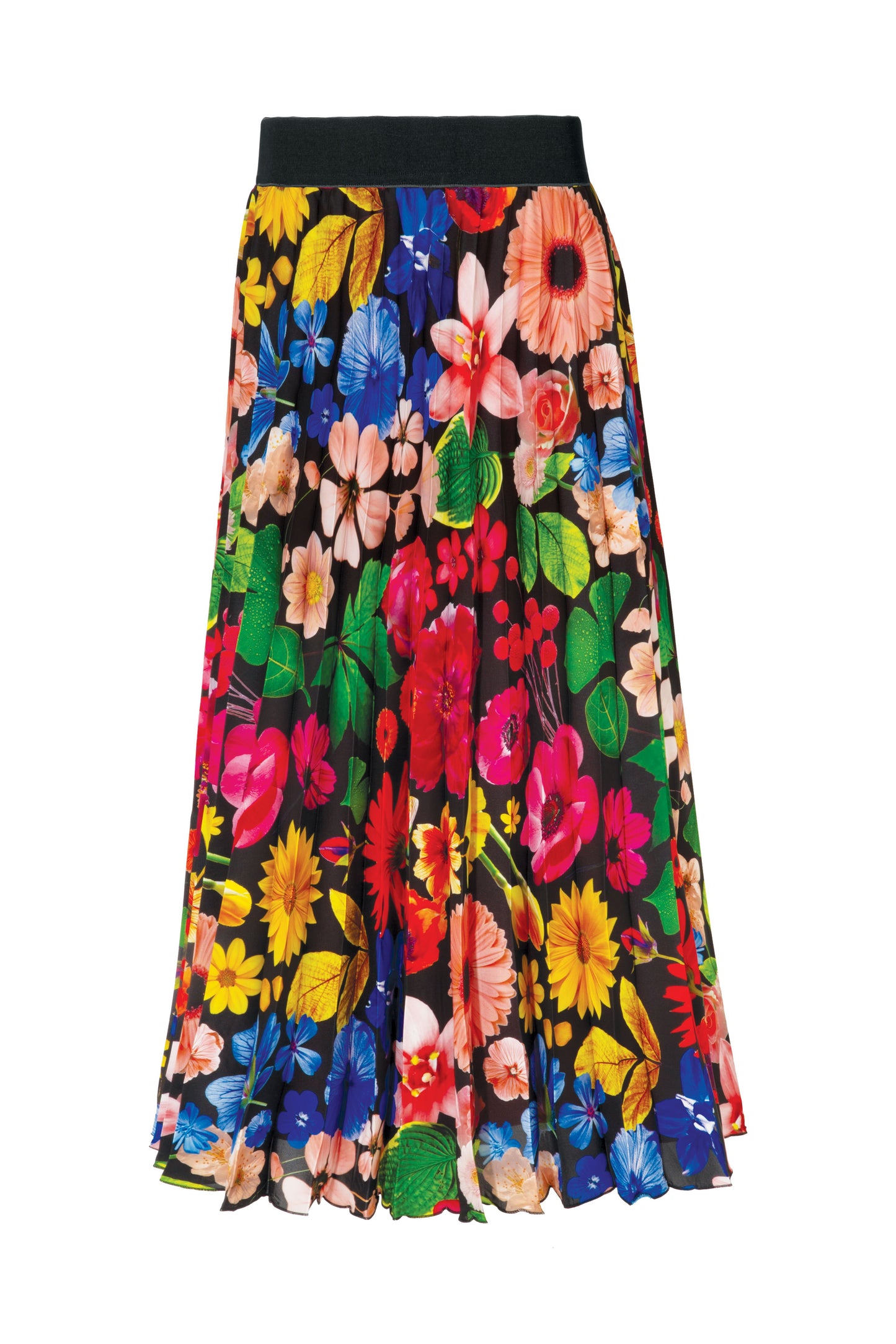 CURATE FALL AT MY PLEAT SKIRT - FLOWERS - THE VOGUE STORE