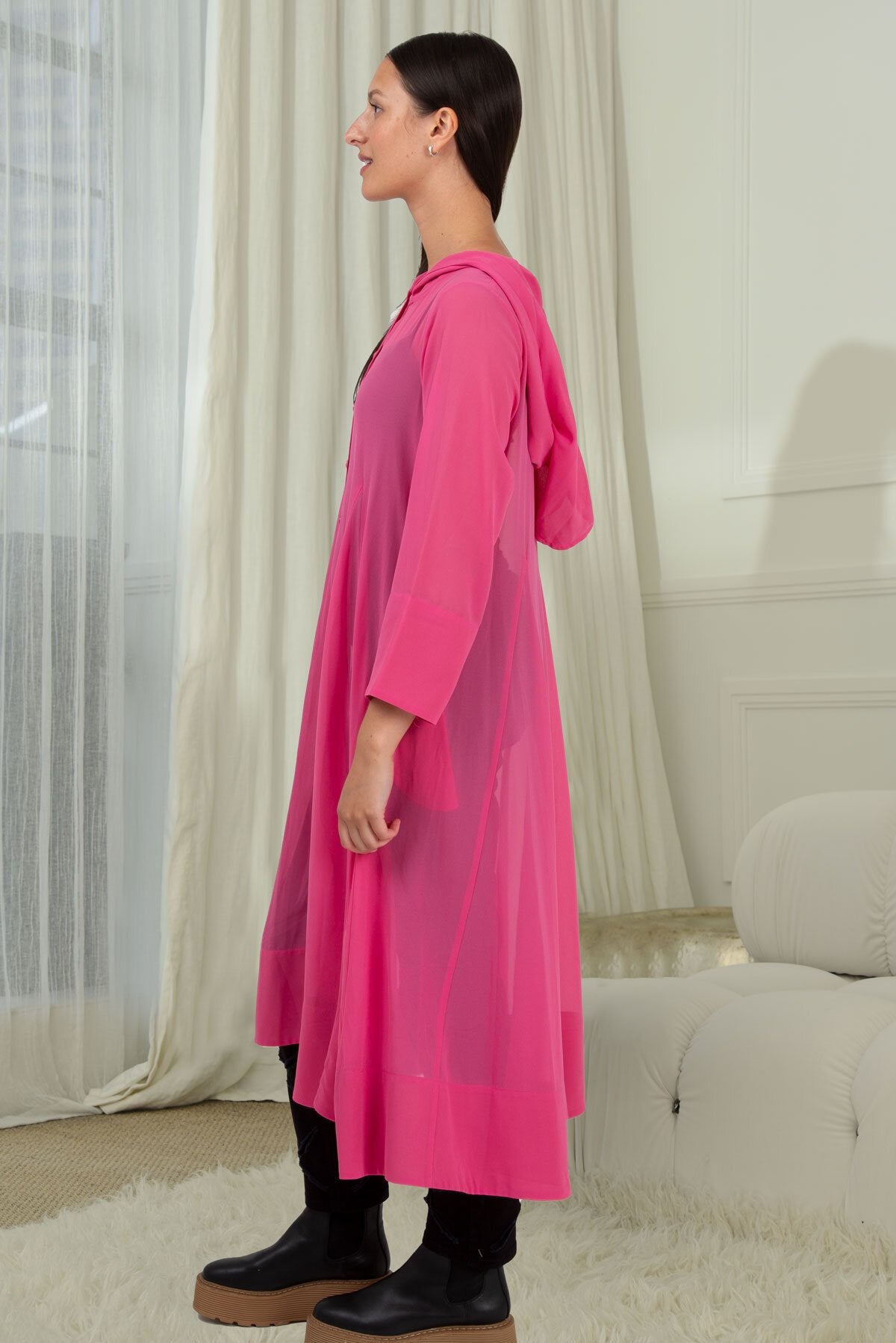 CURATE UNDERCOVER DRESS - PINK - THE VOGUE STORE