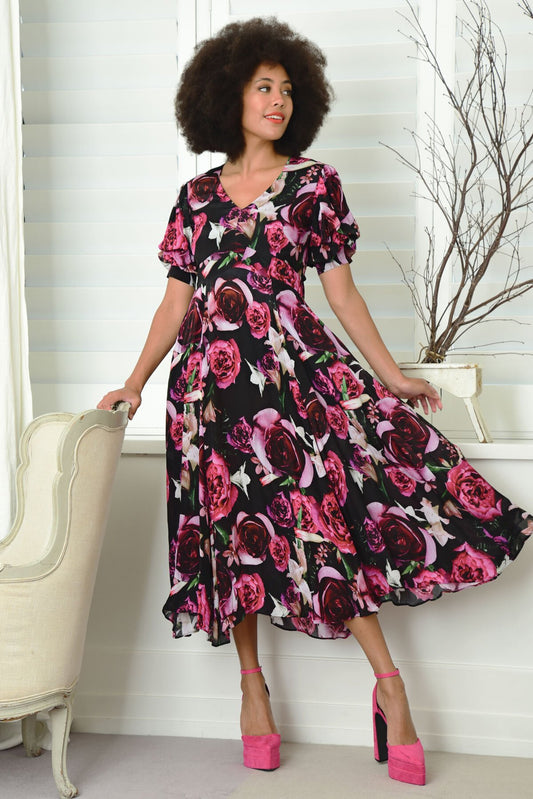 CURATE TREAT YOURSELF DRESS - FLORIST - THE VOGUE STORE