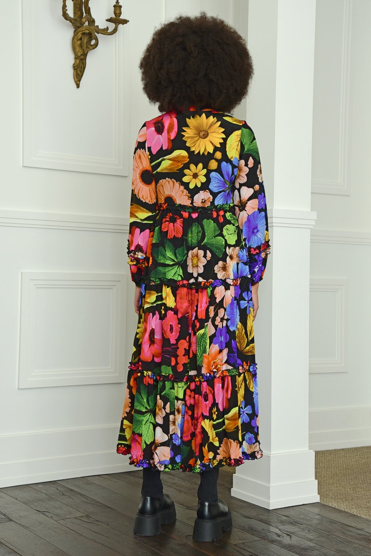 CURATE PICK AND MUSE DRESS - FLOWERS - THE VOGUE STORE