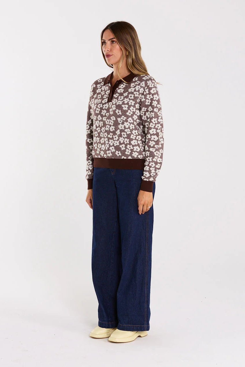 THING THING FAIRPLAY JUMPER - CHOC RIPPLE - THE VOGUE STORE