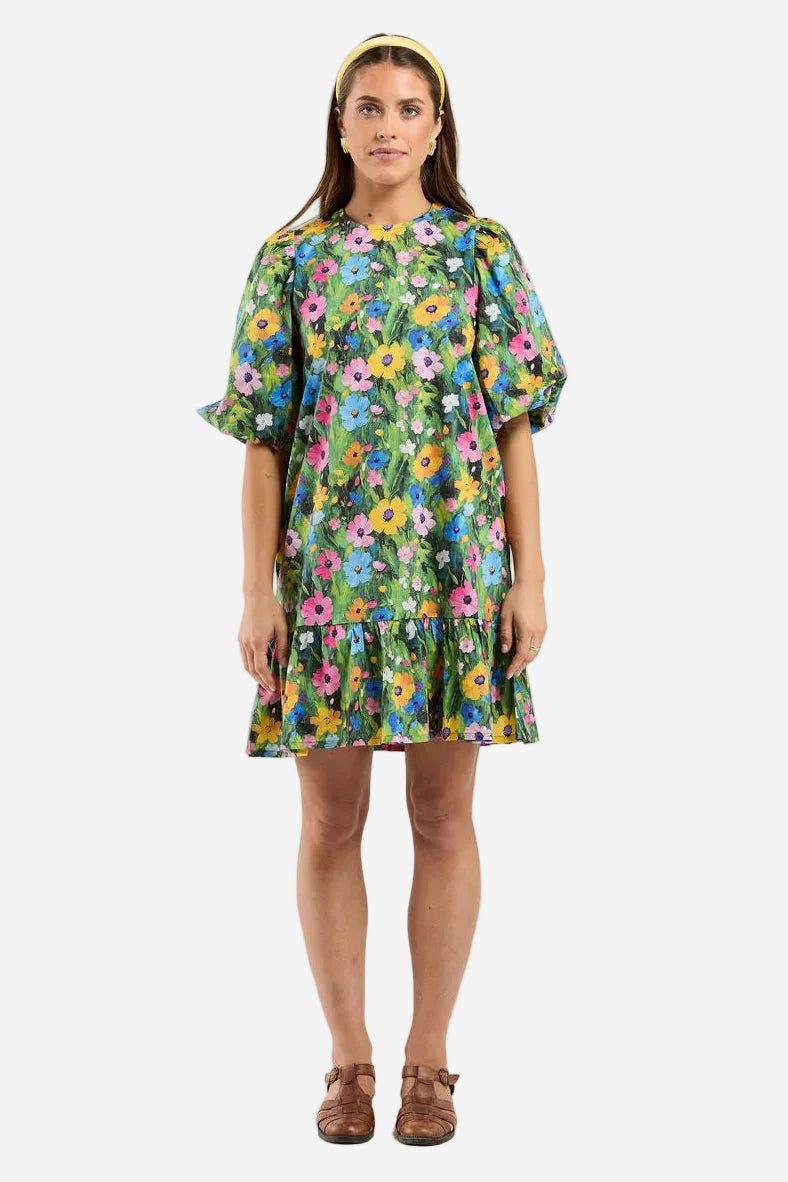THING THING WHIZ DRESS - FLORABURST - THE VOGUE STORE