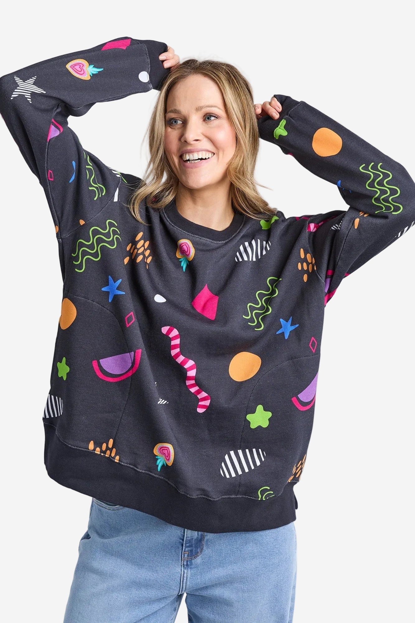 ELM LICORICE GALAXY CREW - THE VOGUE STORE