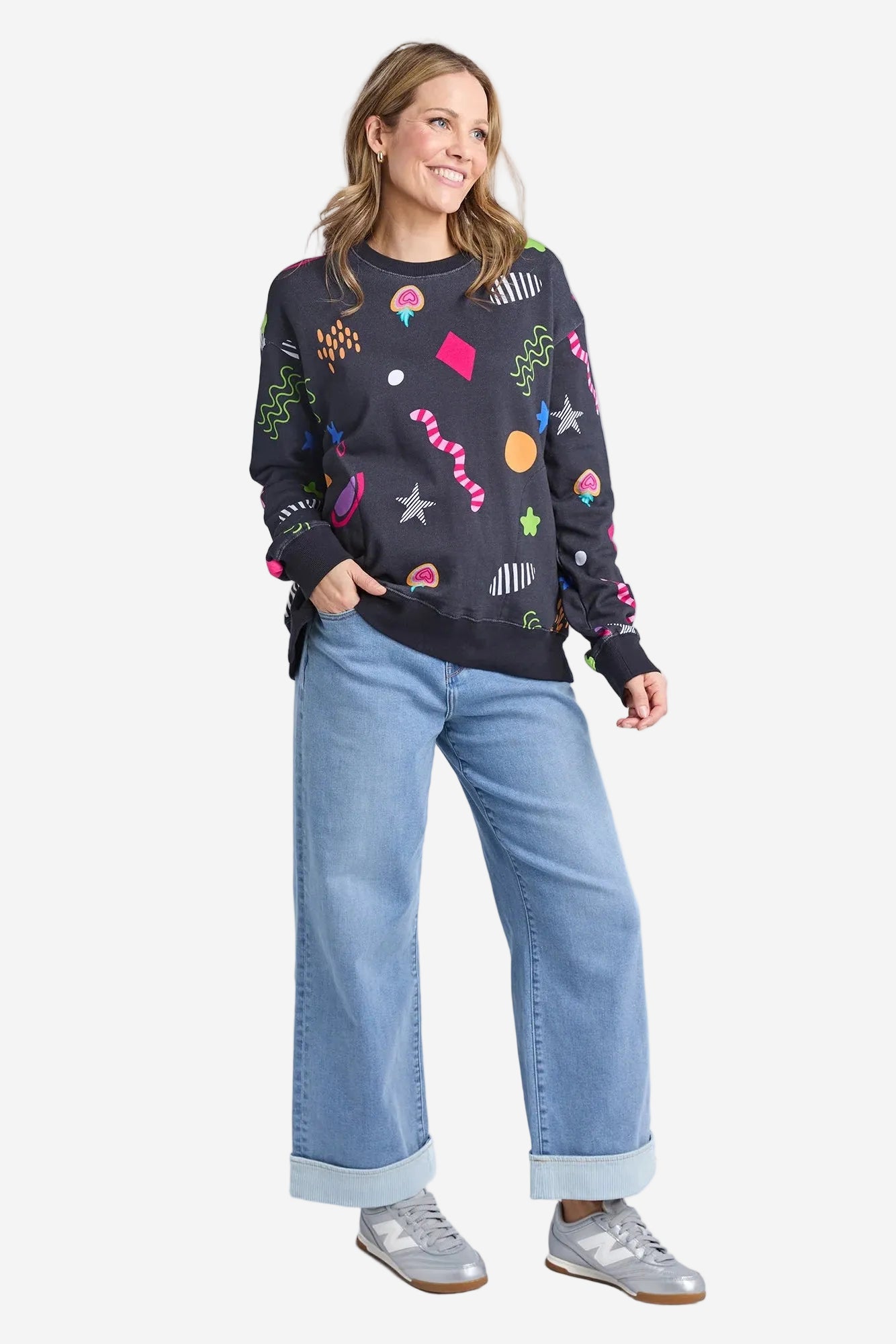ELM LICORICE GALAXY CREW - THE VOGUE STORE