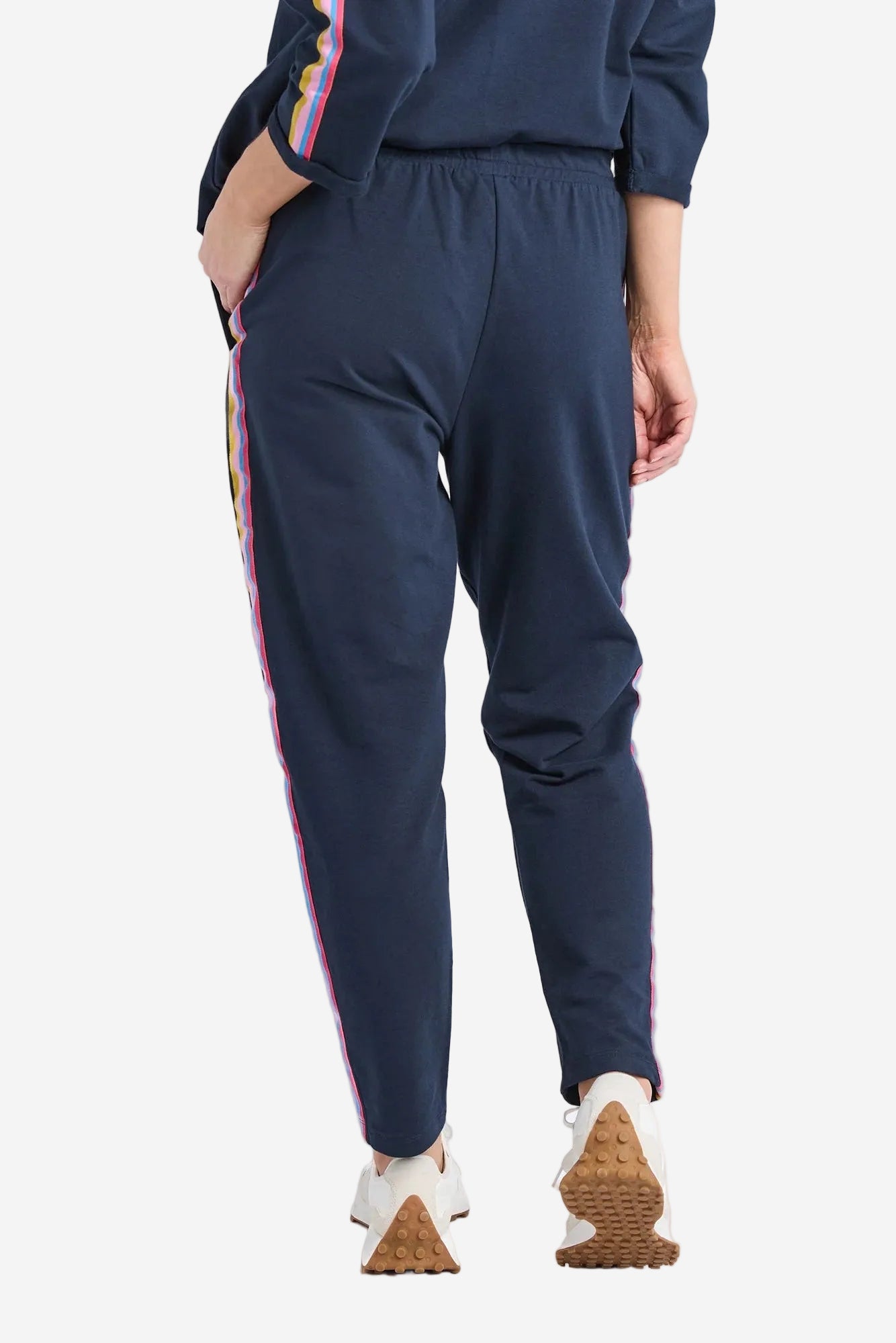 ELM SELLA LOUNGE PANT - NAVY - THE VOGUE STORE