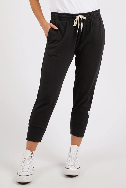 ELM BRUNCH PANT - BLACK - THE VOGUE STORE