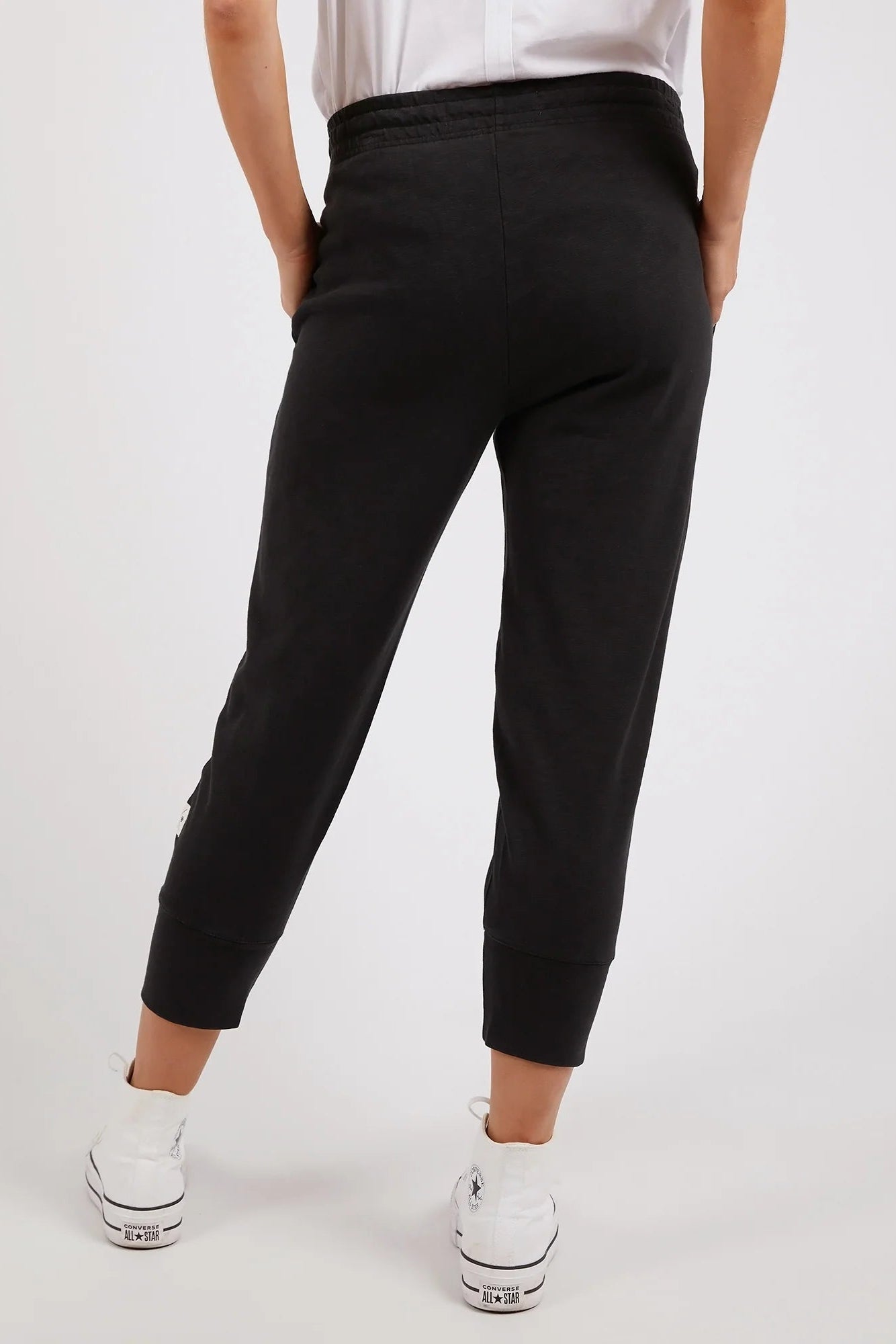 ELM BRUNCH PANT - BLACK - THE VOGUE STORE