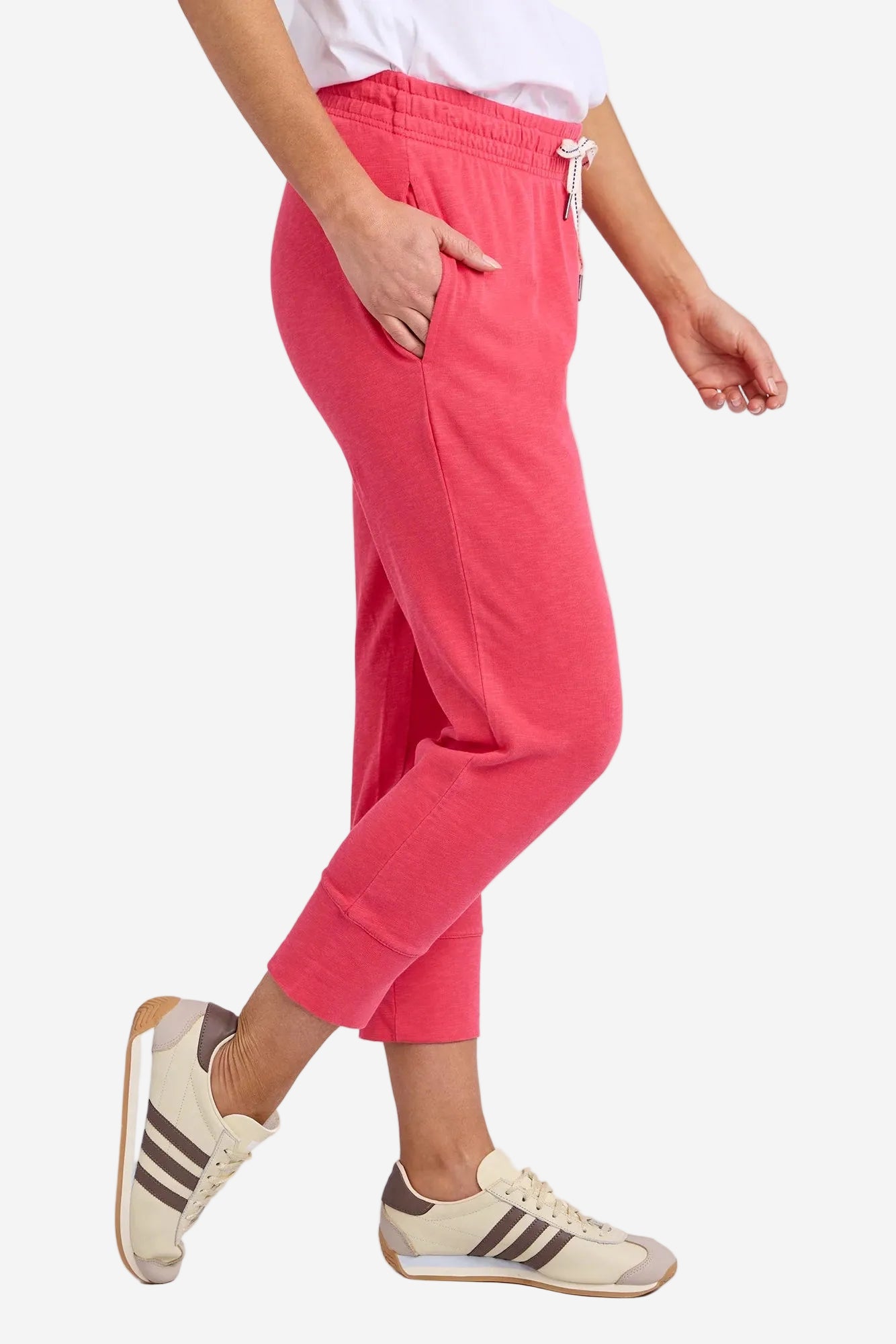 ELM BRUNCH PANT  - DARK PINK - THE VOGUE STORE