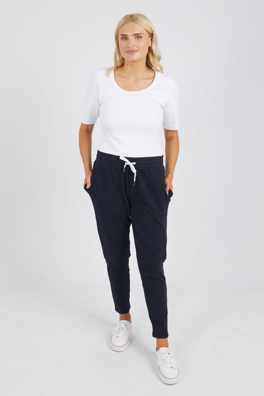 ELM LOBBY PANT - BLACK - THE VOGUE STORE