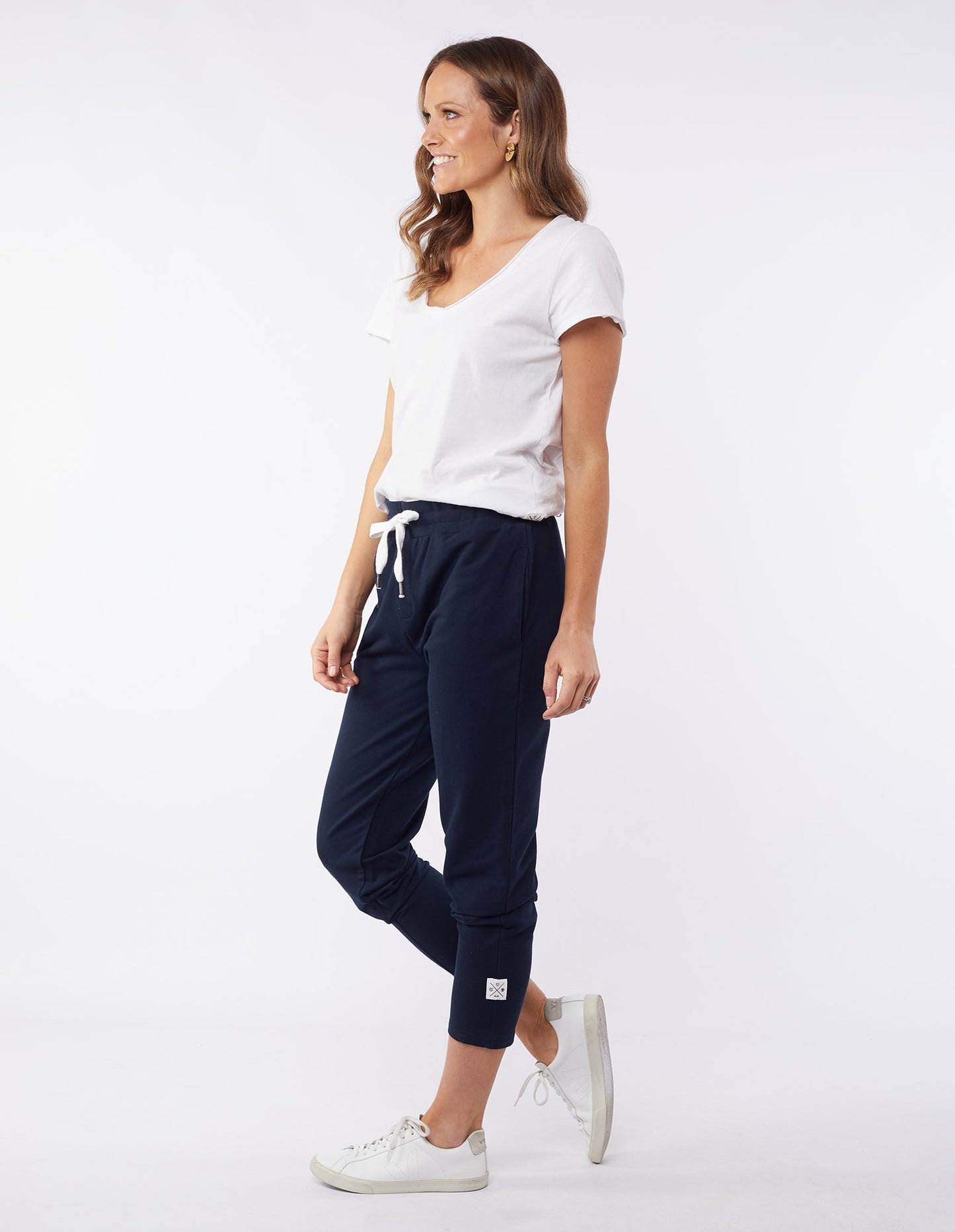 ELM LOBBY PANT - NAVY - THE VOGUE STORE