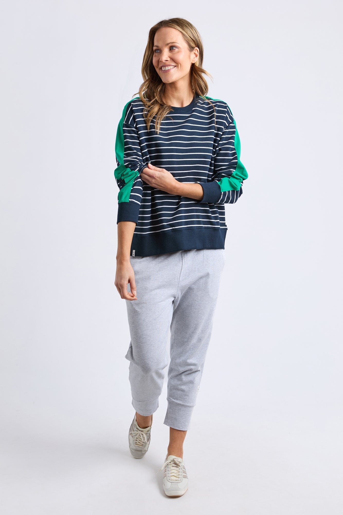 ELM SLOANE CREW - STRIPE - THE VOGUE STORE