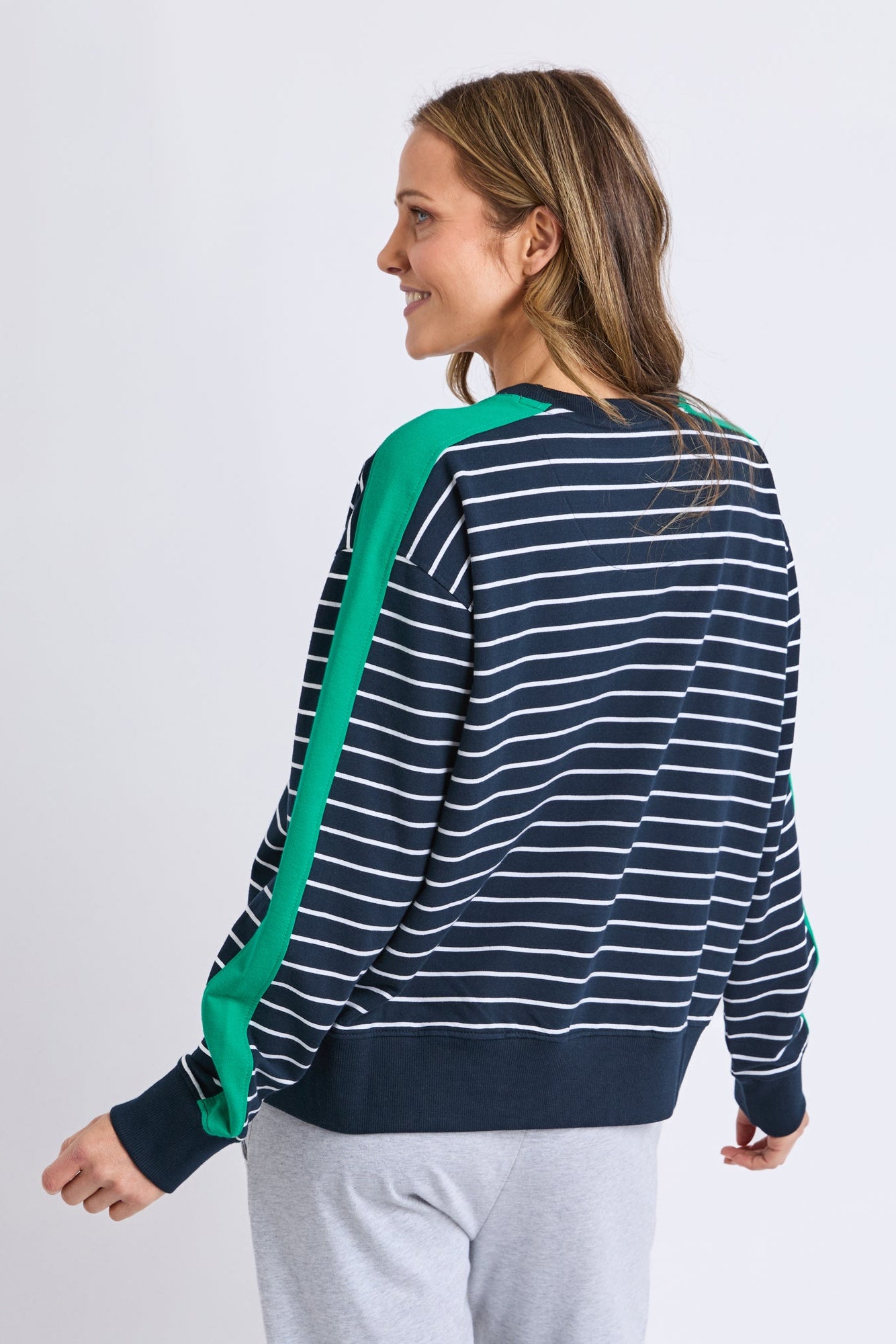 ELM SLOANE CREW - STRIPE - THE VOGUE STORE
