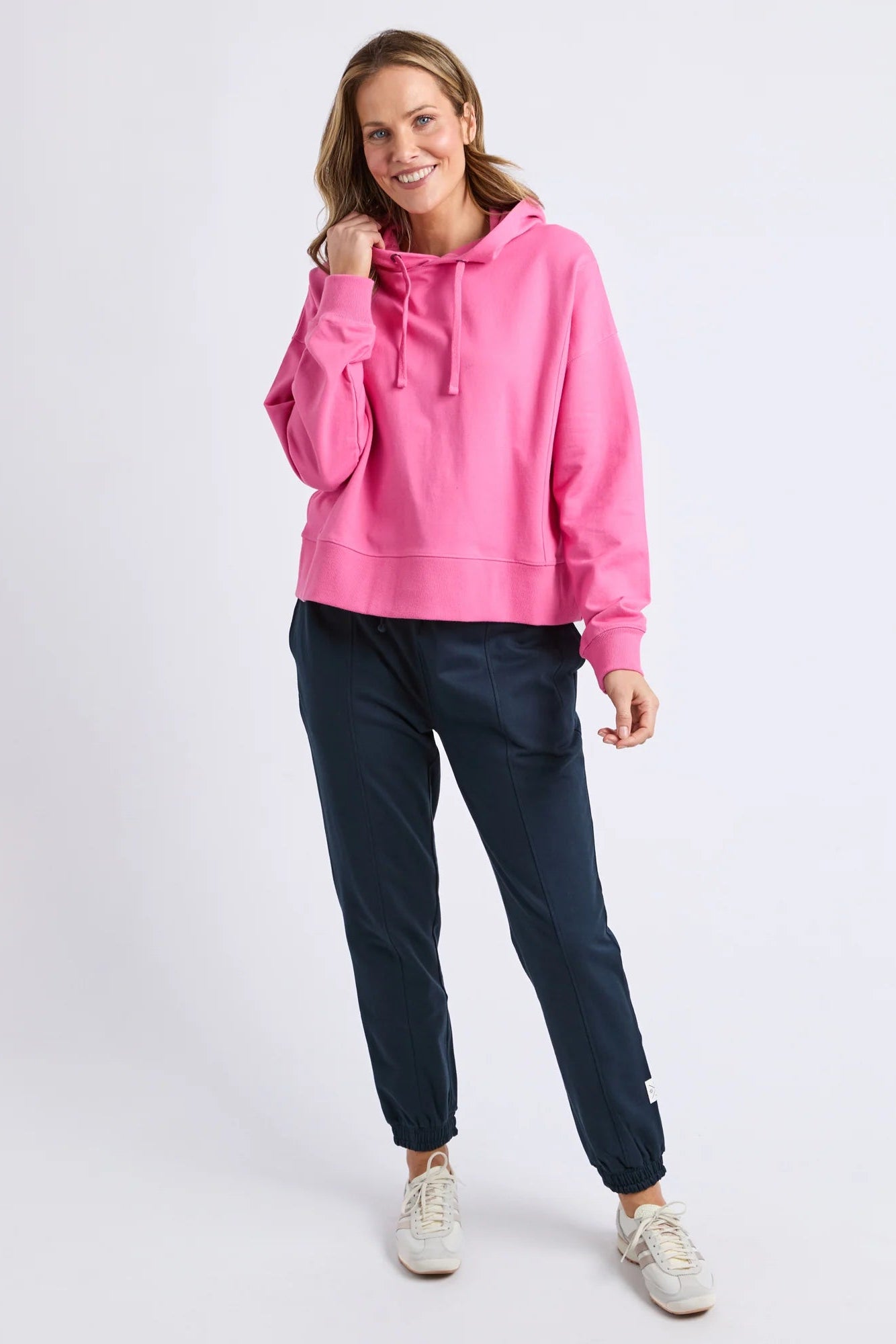 ELM ESME HOODIE - HOT PINK - THE VOGUE STORE