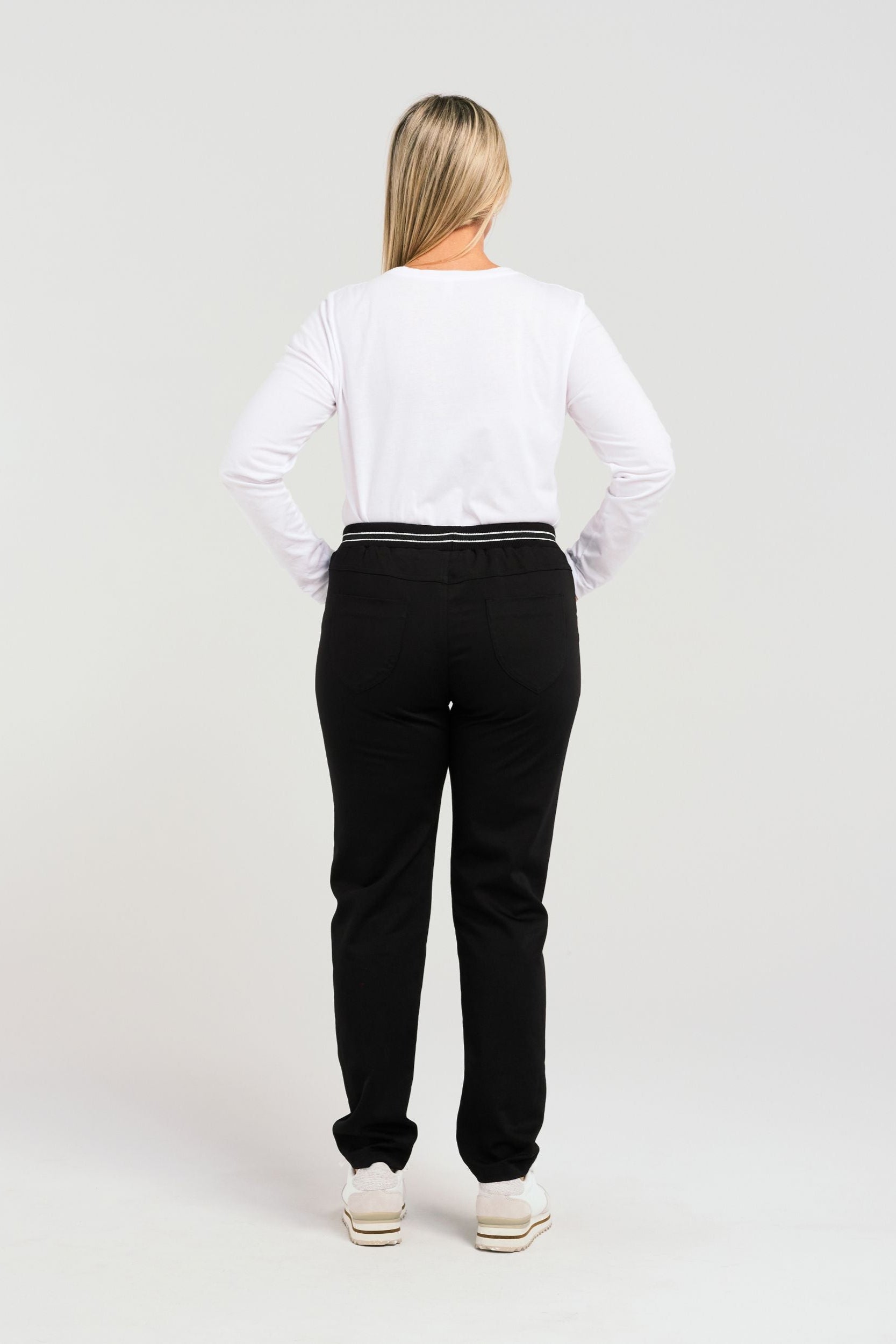 ZAFINA ZURI PANT - BLACK - THE VOGUE STORE