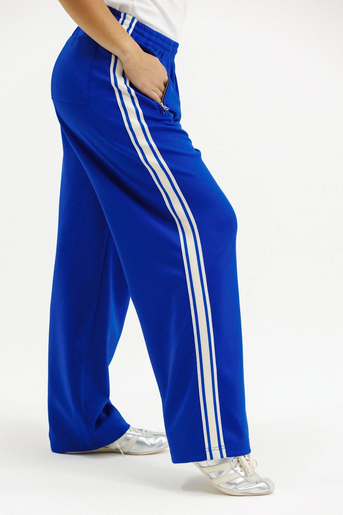 ROSE ROAD JETT PANTS - ULTRAMARINE - THE VOGUE STORE