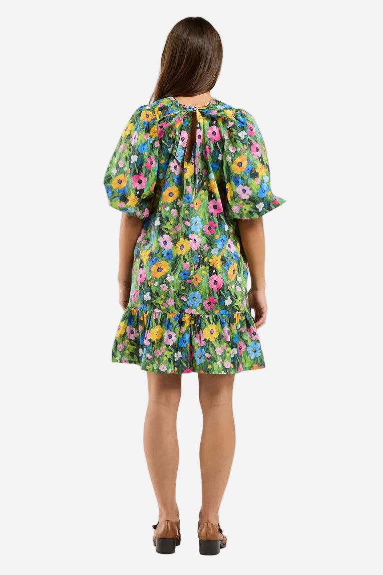 THING THING WHIZ DRESS - FLORABURST - THE VOGUE STORE